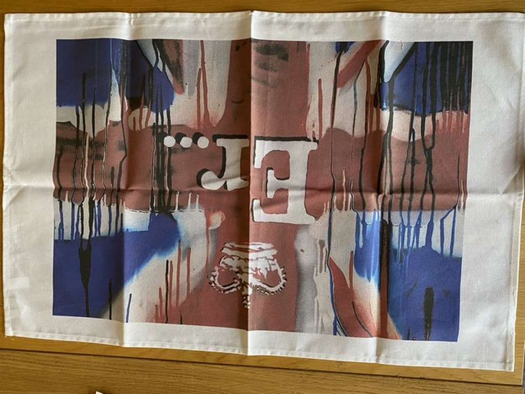 Banksy, England, 'Union Jack Tea Towel Limited of 1000