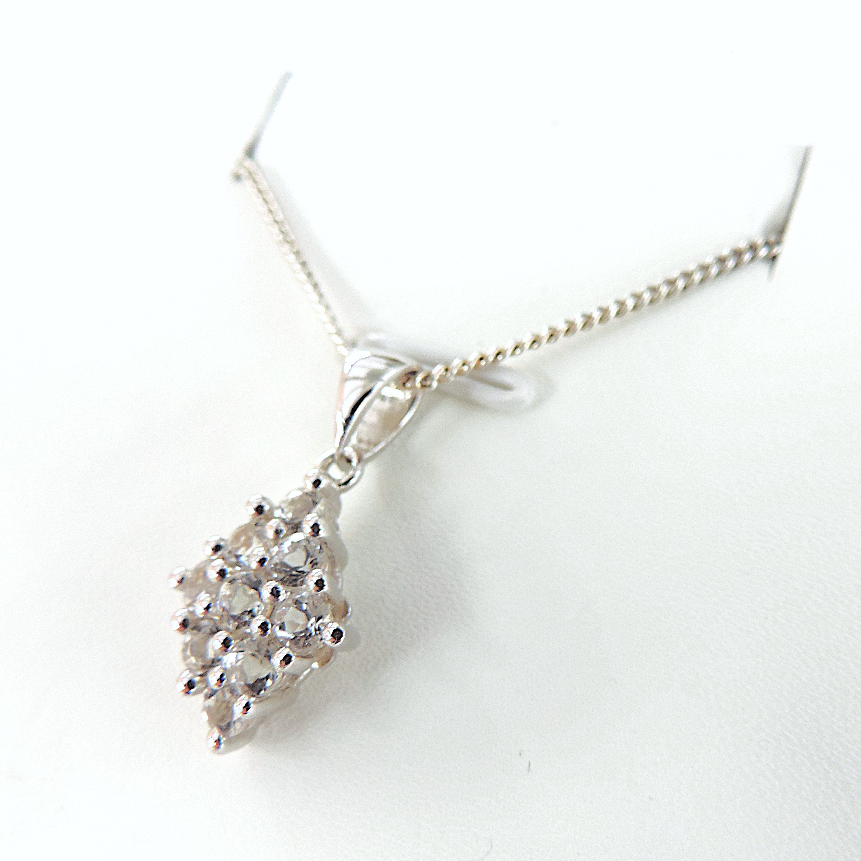  925 Silver Itinga Petalite Gemstone  Necklace 'NEW'