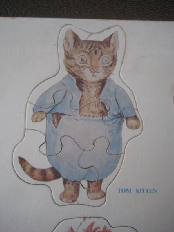 Vintage Peter Rabbit Children's Wooden Jigsaw