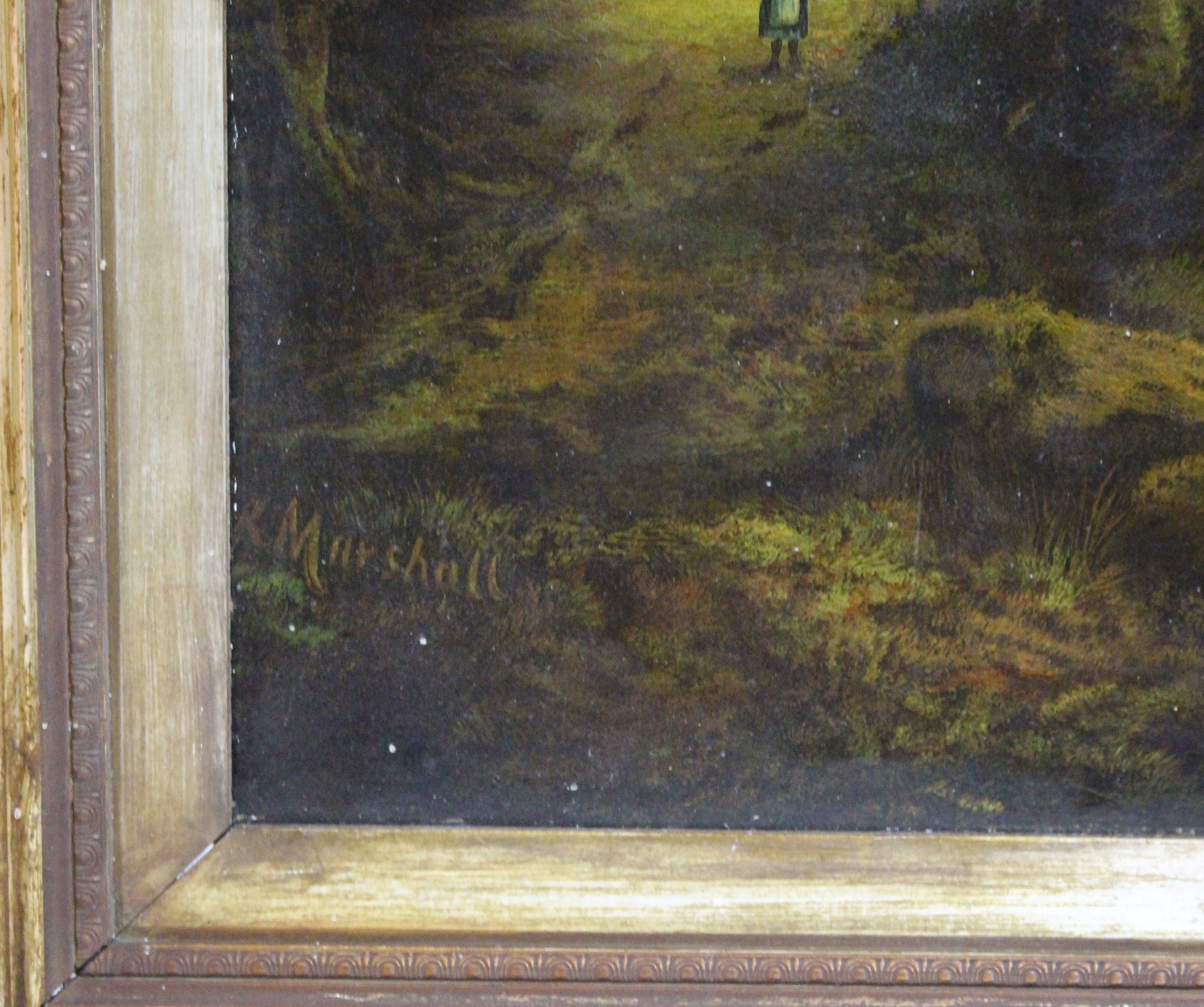 Landscape by R.Marshall Oil on Canvas