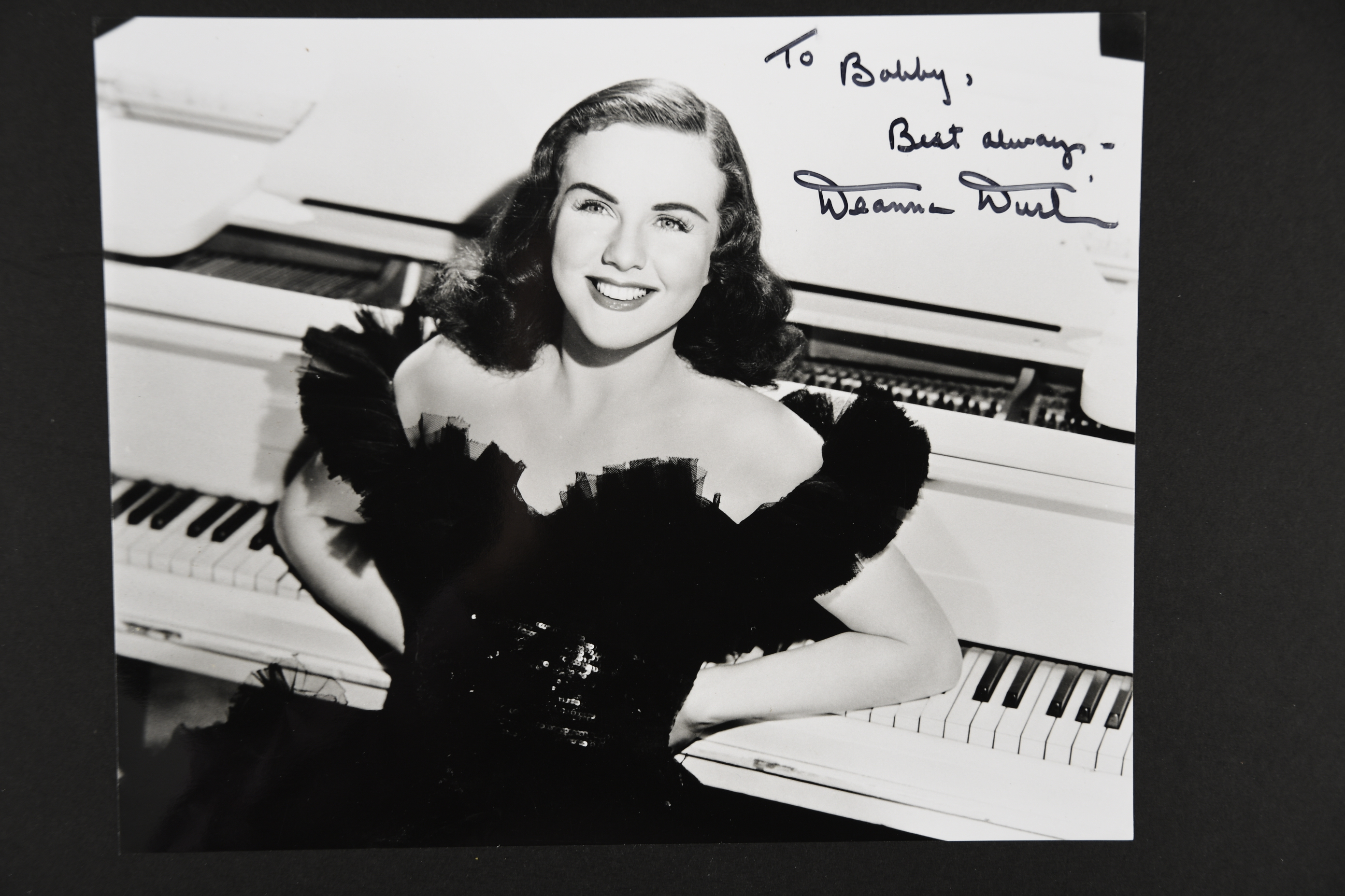 DEANNA DURBIN Original signature
