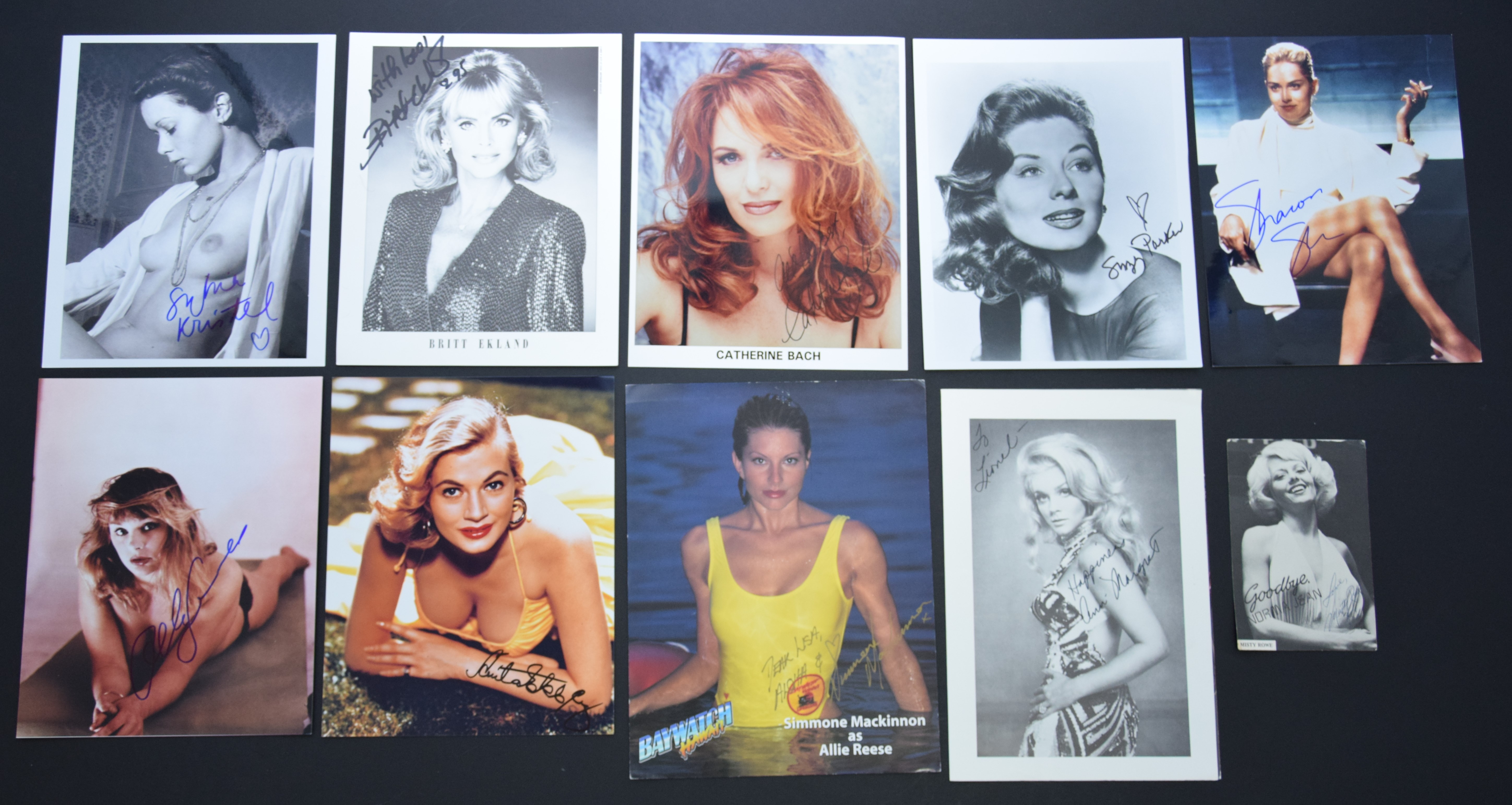 Film Actresses Original Signatures
