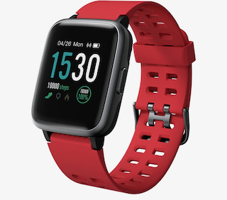 Brand New Unisex Fitness Tracker Watch Id205 Red Strap About This Item 1.3-Inch LCD Colour