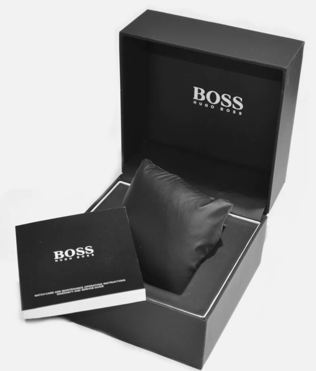 Hugo Boss 1513701 Men's Ocean Edition Black Dial Silver Mesh Band Chronograph Watch