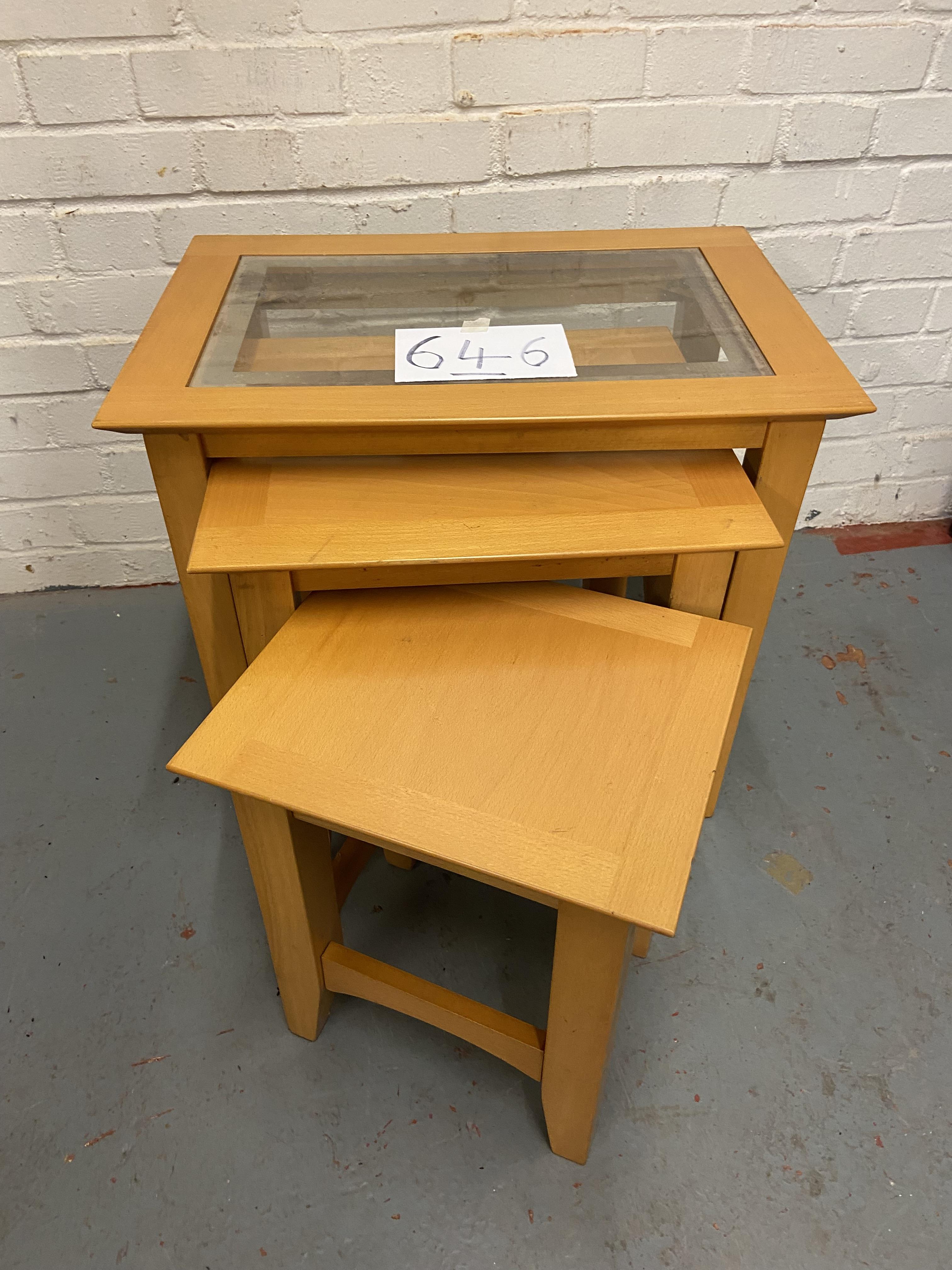 A nest of 3 tables