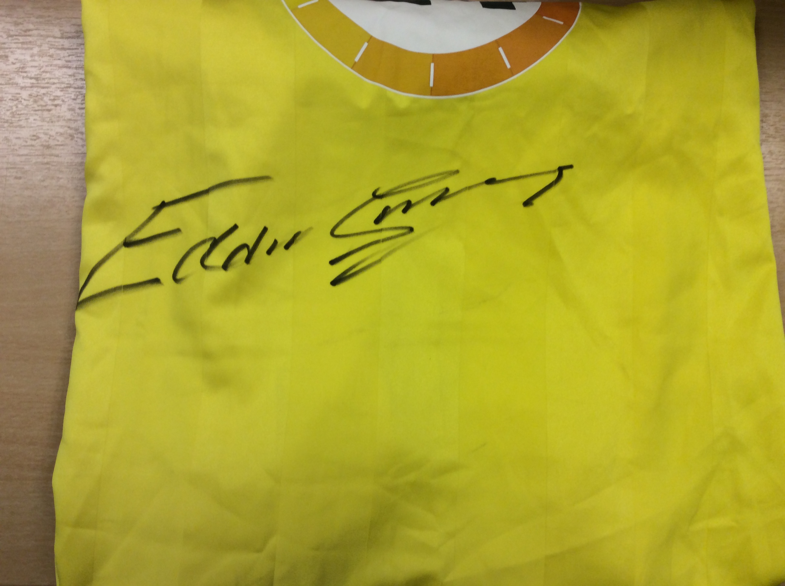 Eddie Gray Signed Leeds United Football Shirt