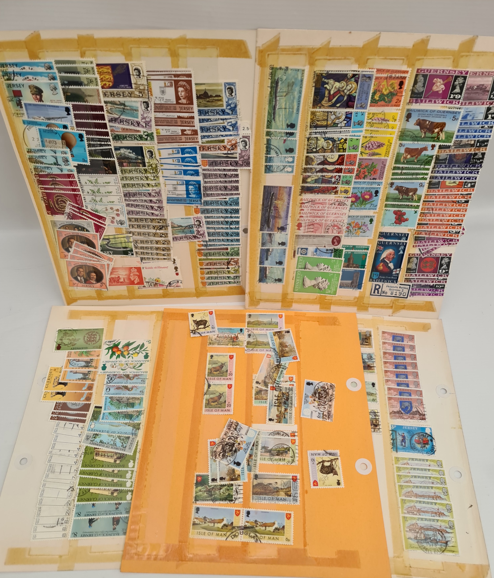 Parcel of 200 Plus Channel Island Stamps Parcel of 200 Plus Channel Island Stamps.All loose.Part