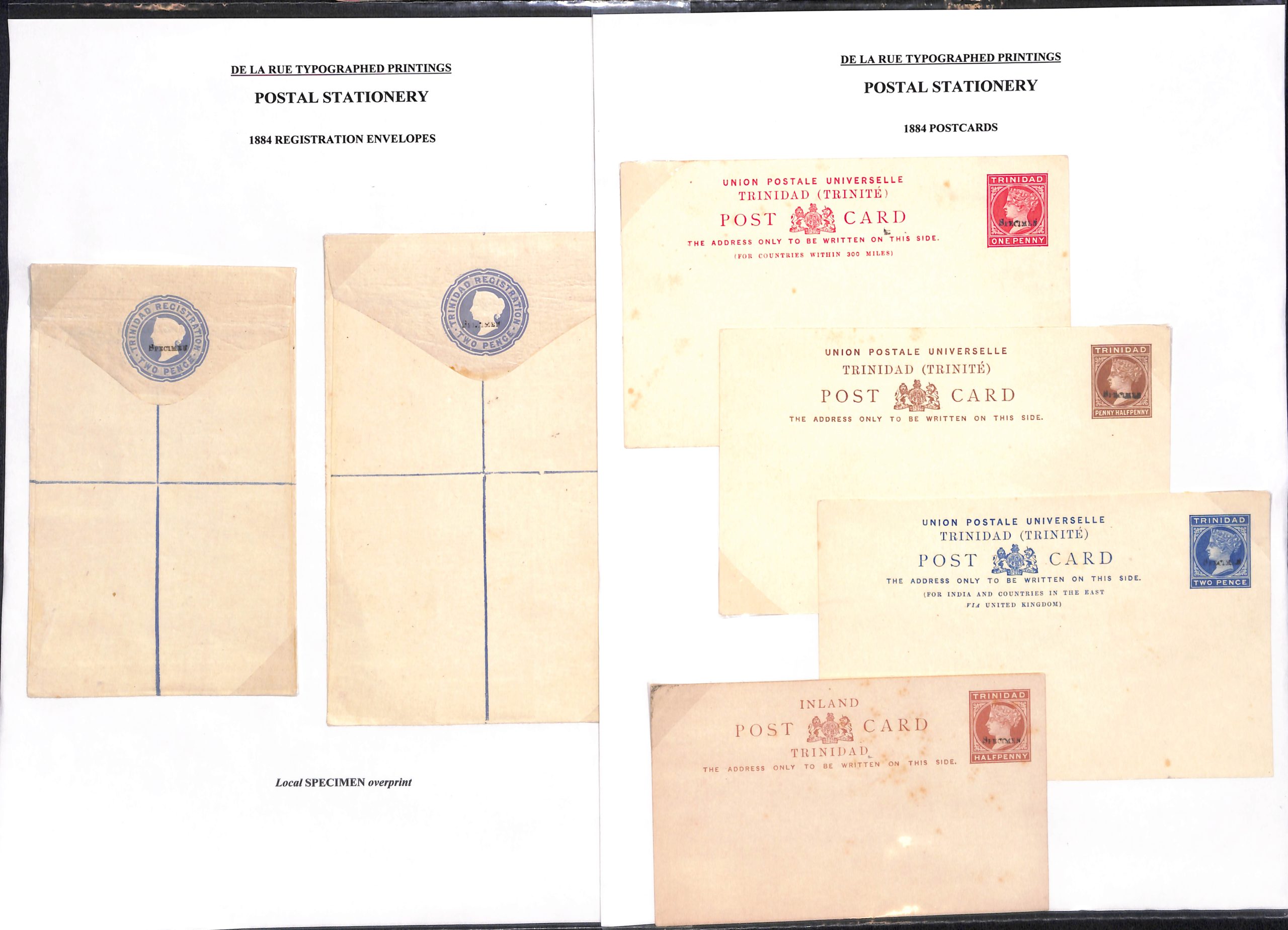 Trinidad - Postal Stationery 1883-84