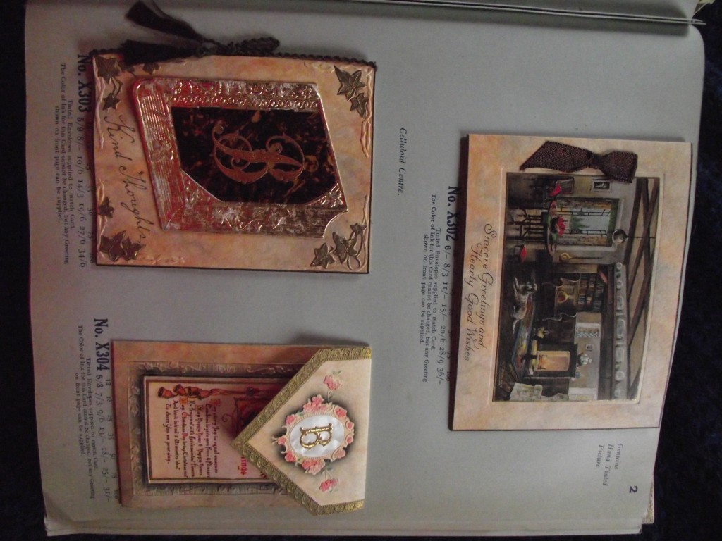 1936 Greeting Card and Calendar Sample Book - The Royal Art Private Christmas Greeting Cards