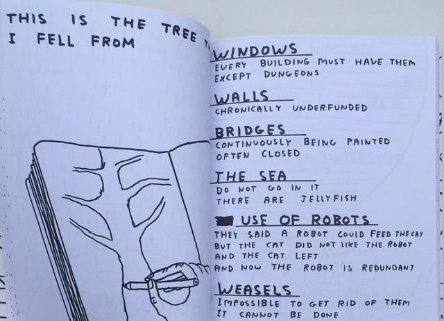 David Shrigley OBE (b1968) ‘Fully Coherent Plan: For A New and Better Society’, Edition, 2019