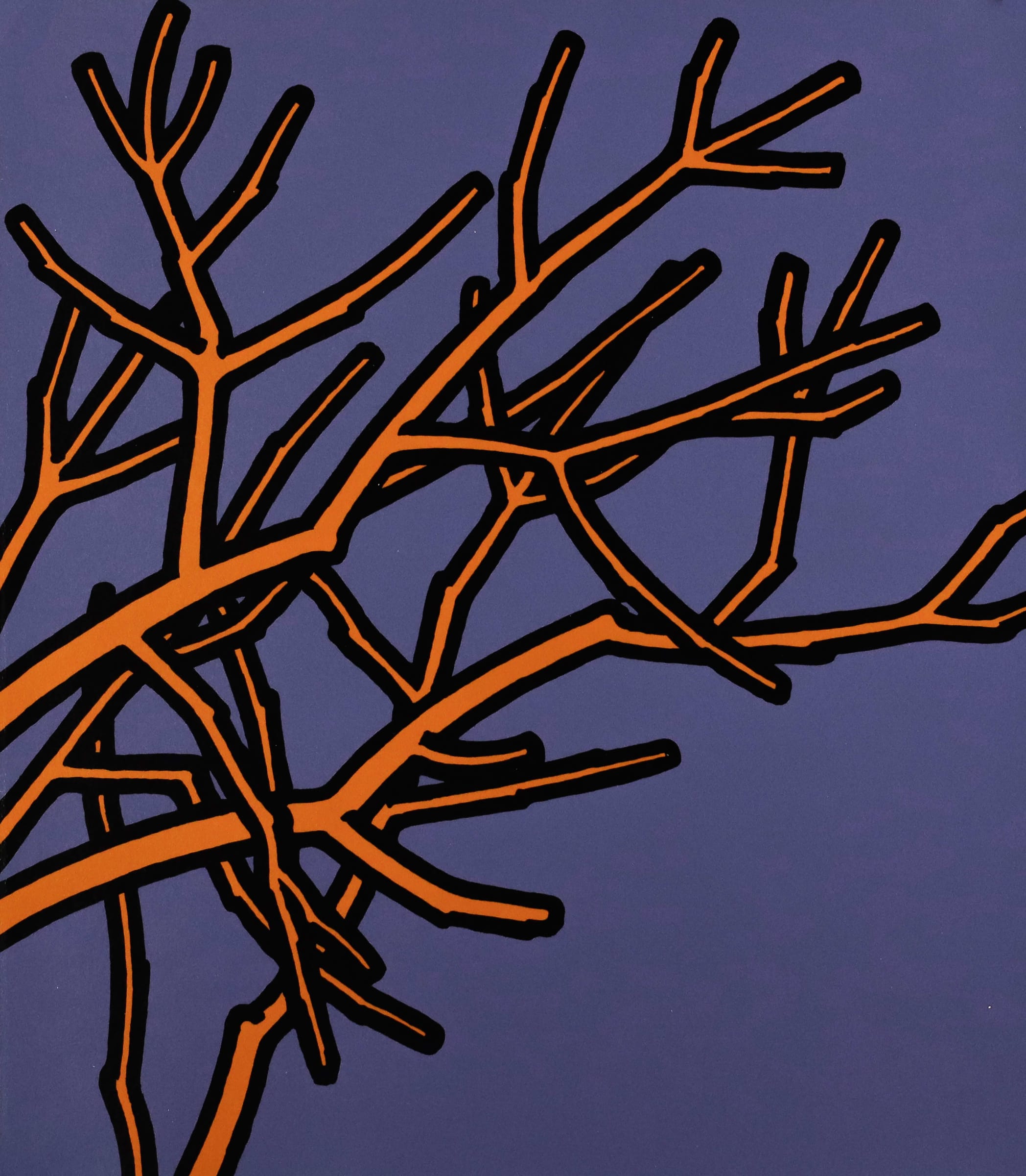 Patrick Caulfield. Some Poems By Jules Laforgue. 1973 'All The Benches Are Wet, The Woods Are So ...