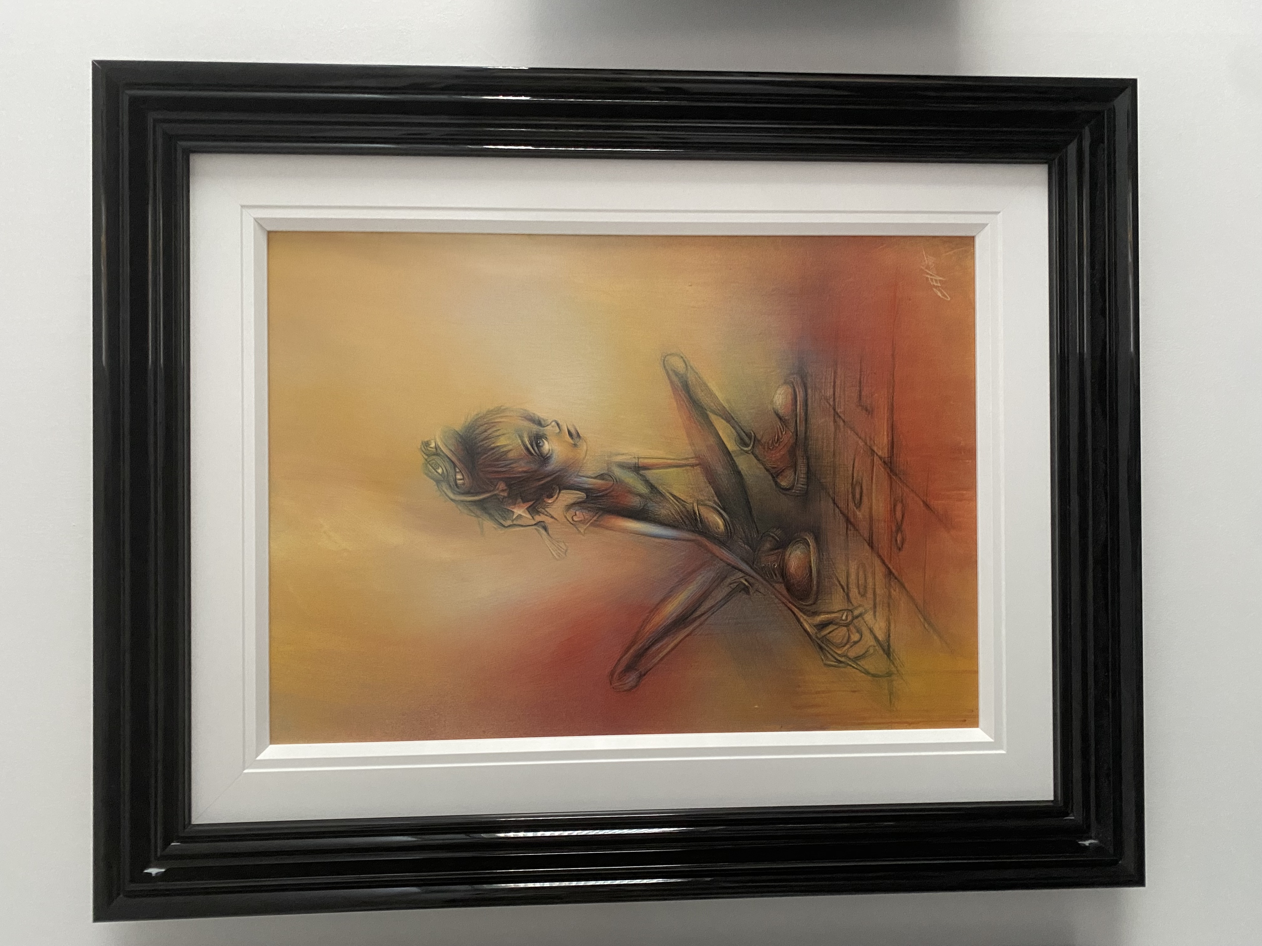 Craig Everett - “Hop”  Original Acrylic On Board