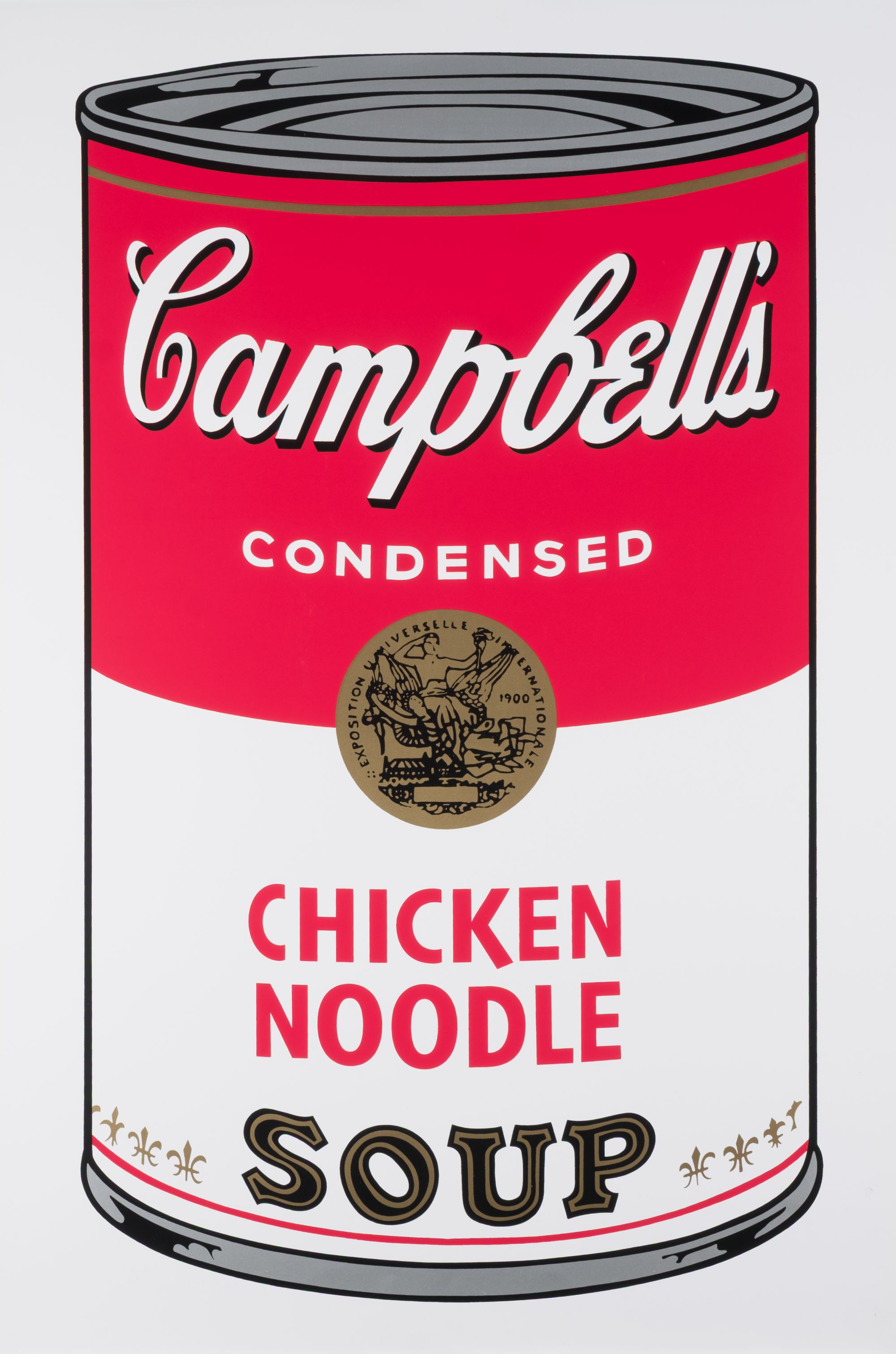 Andy Warhol 'Chicken Noodle Soup' Sunday B Morning Edition. 2008