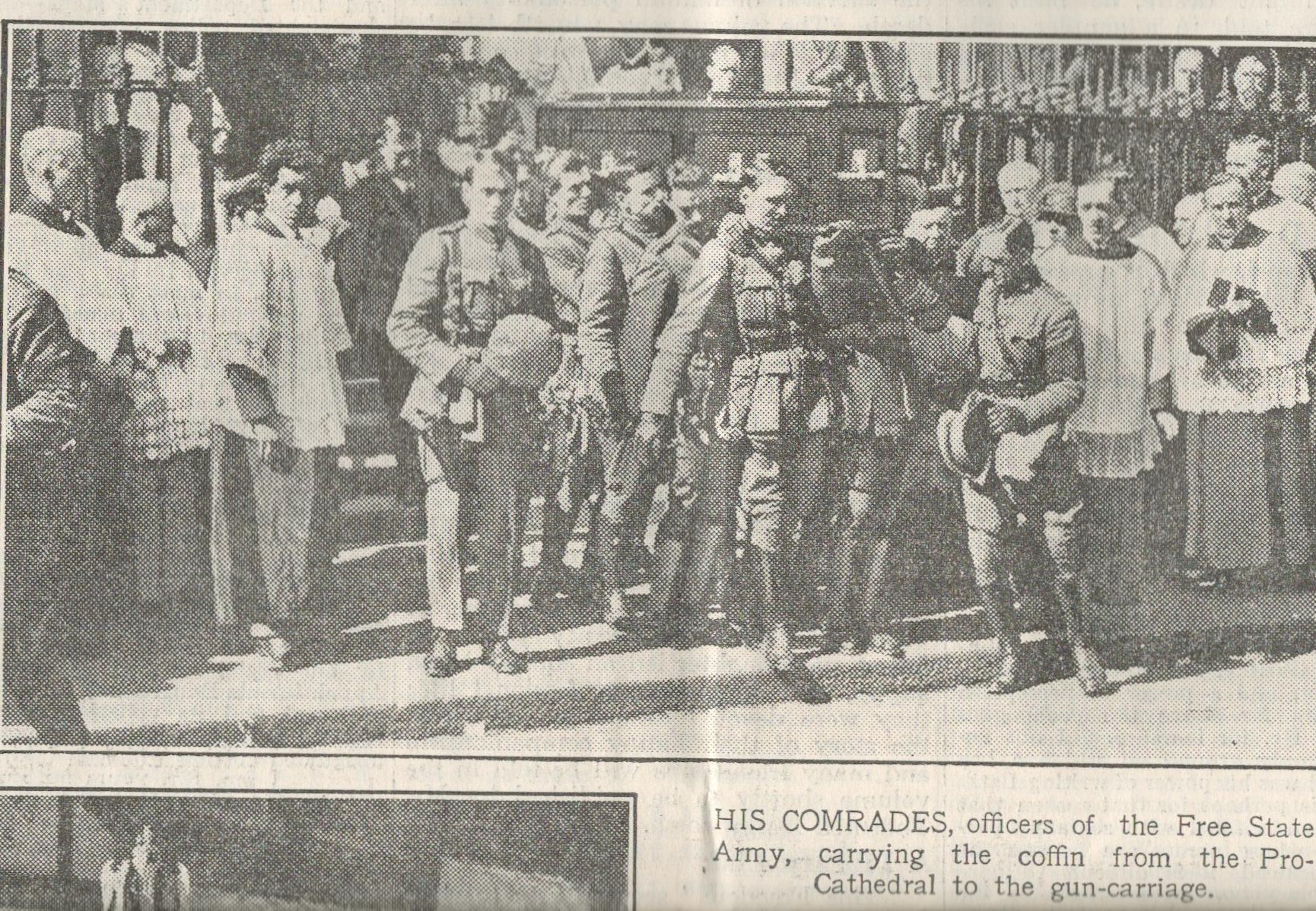 Michael Collins Irish Funeral 6 Mile Procession Church To Graveside 1922Original Complete Edition Of