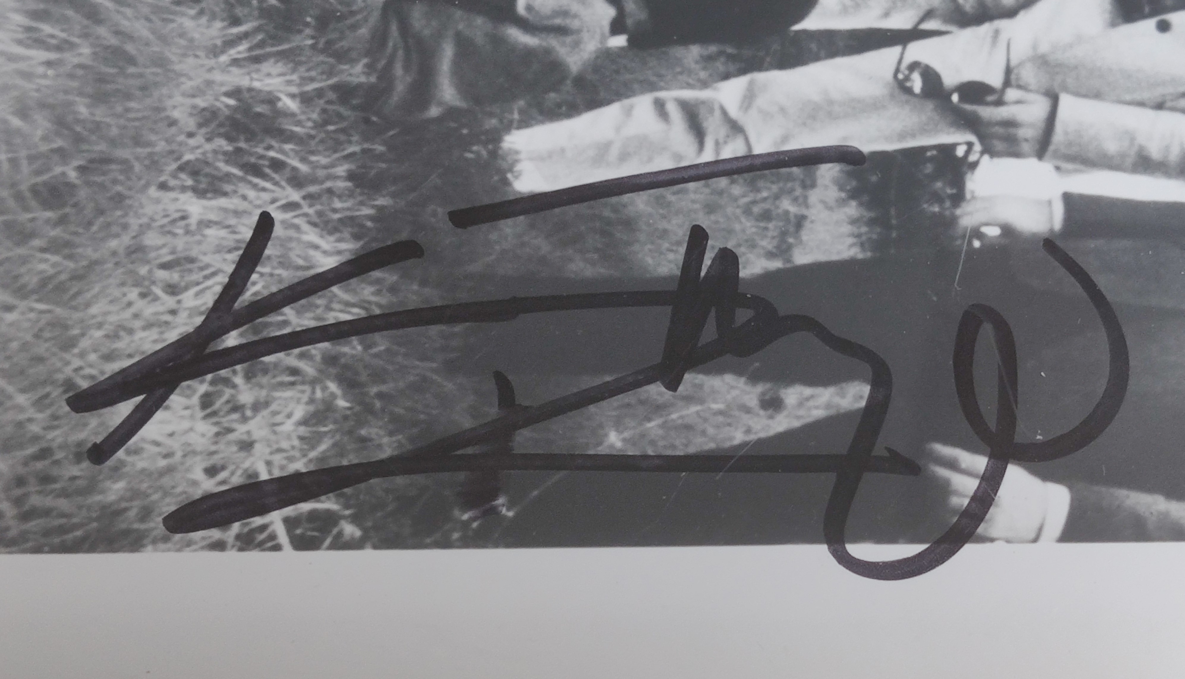 The Rolling Stones autographed Photo by Mick Jagger – Keith Richards – Charlie Watts – Ronnie Wood.