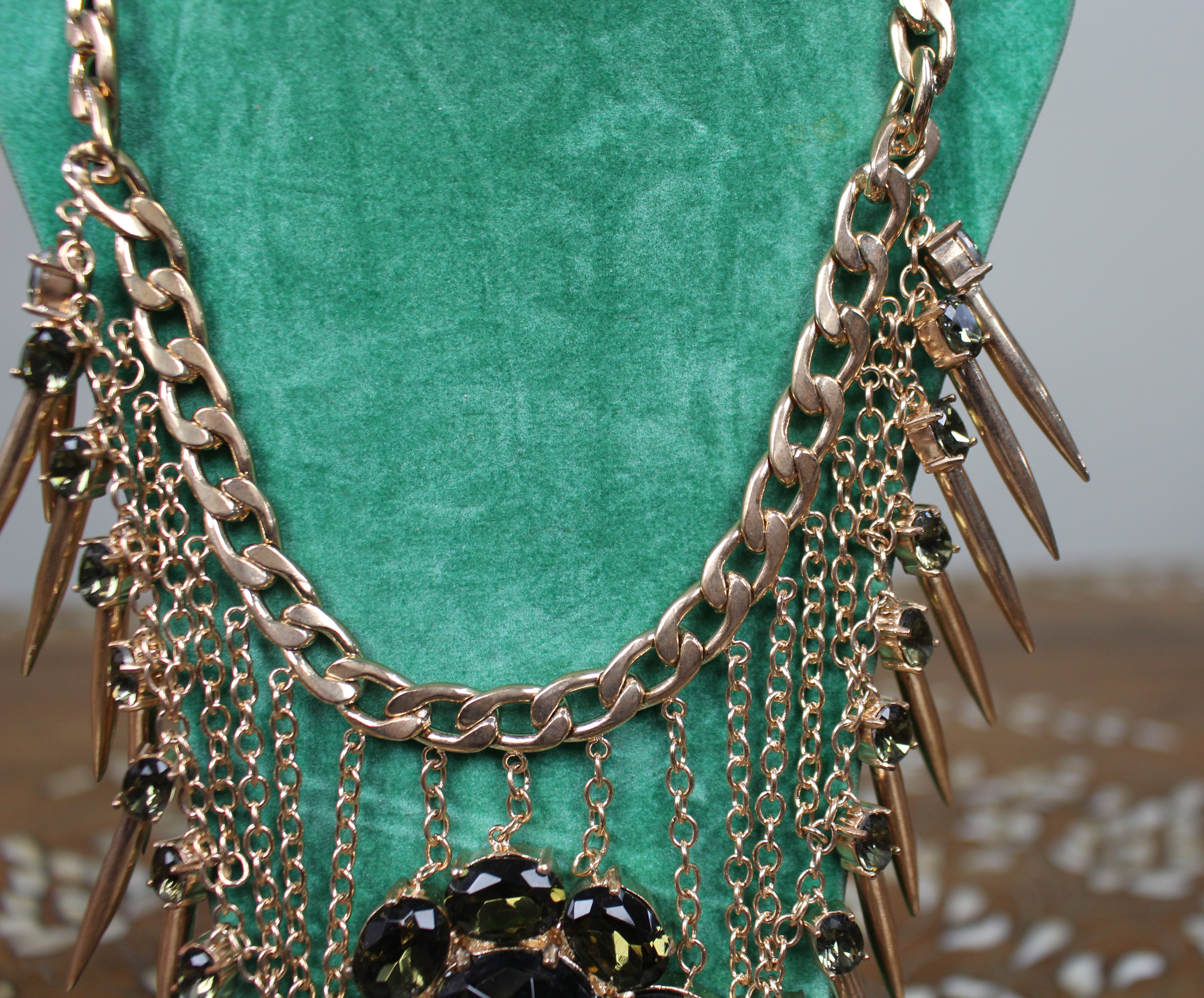 Brave by LRCO Statement Necklace with Box
