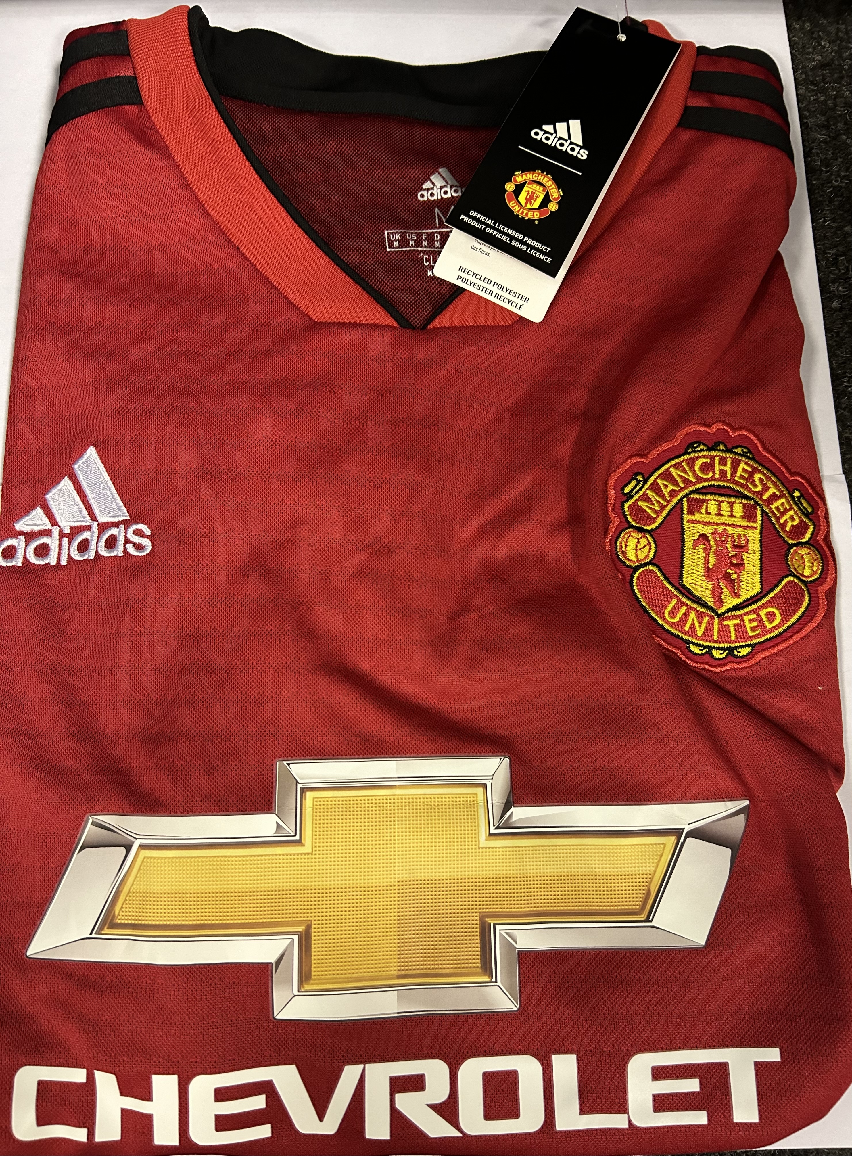 Manchester United Phil Jones Signed Shirt