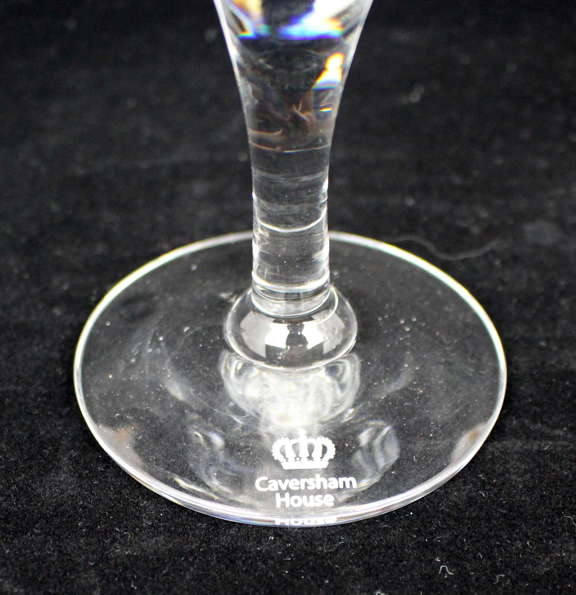 Complete Suite of 36 Hand-Cut Crystal Glasses by Tudor Crystal