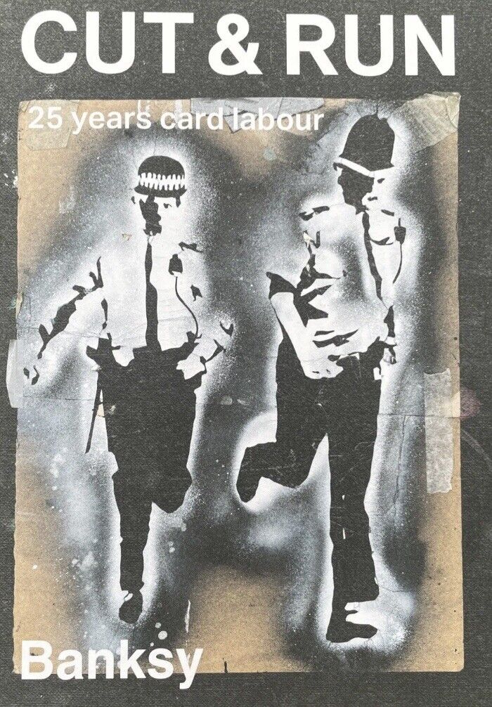 Banksy (b.1974) Authorised ‘Cut & Run' Posters 2, Exhibition Book Form Glasgow Exhibition, 2023