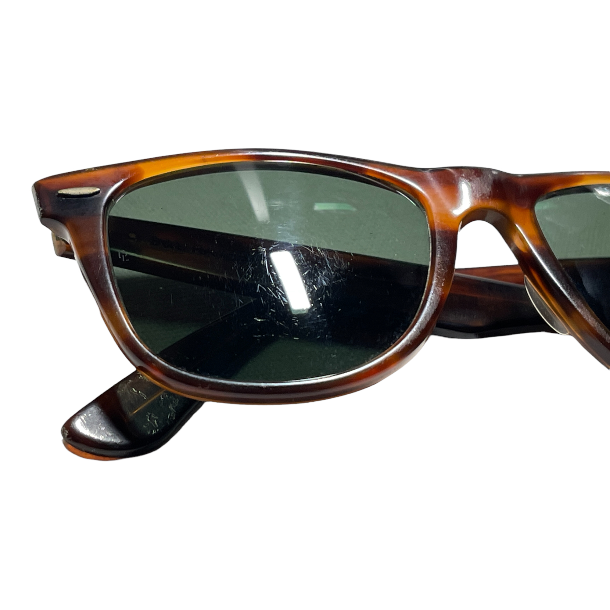 Lost Property from our private jet charter Ray Ban vintage wayfarer style sunglasses.
