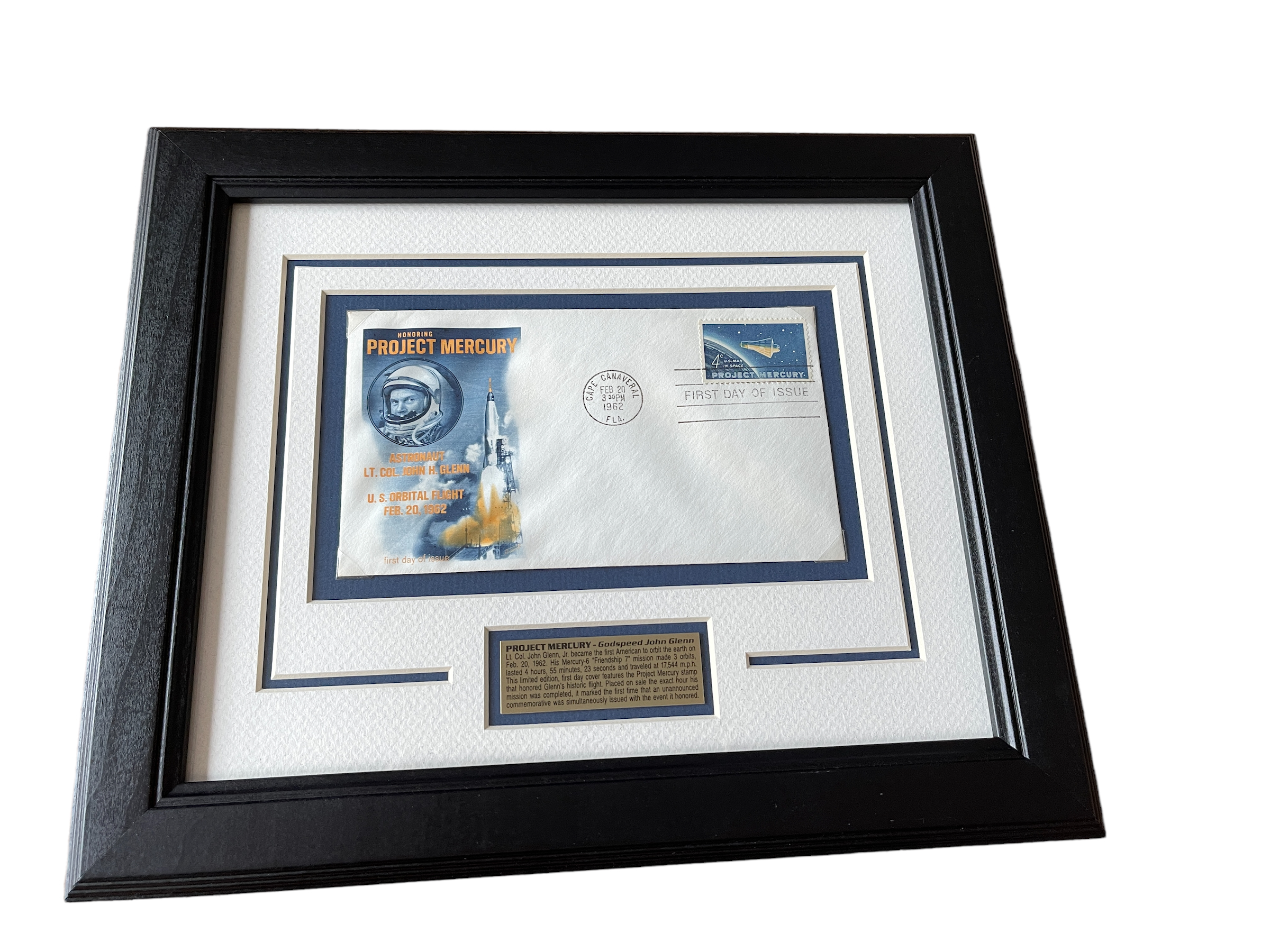 Honoring Project Mercury First Day Cover