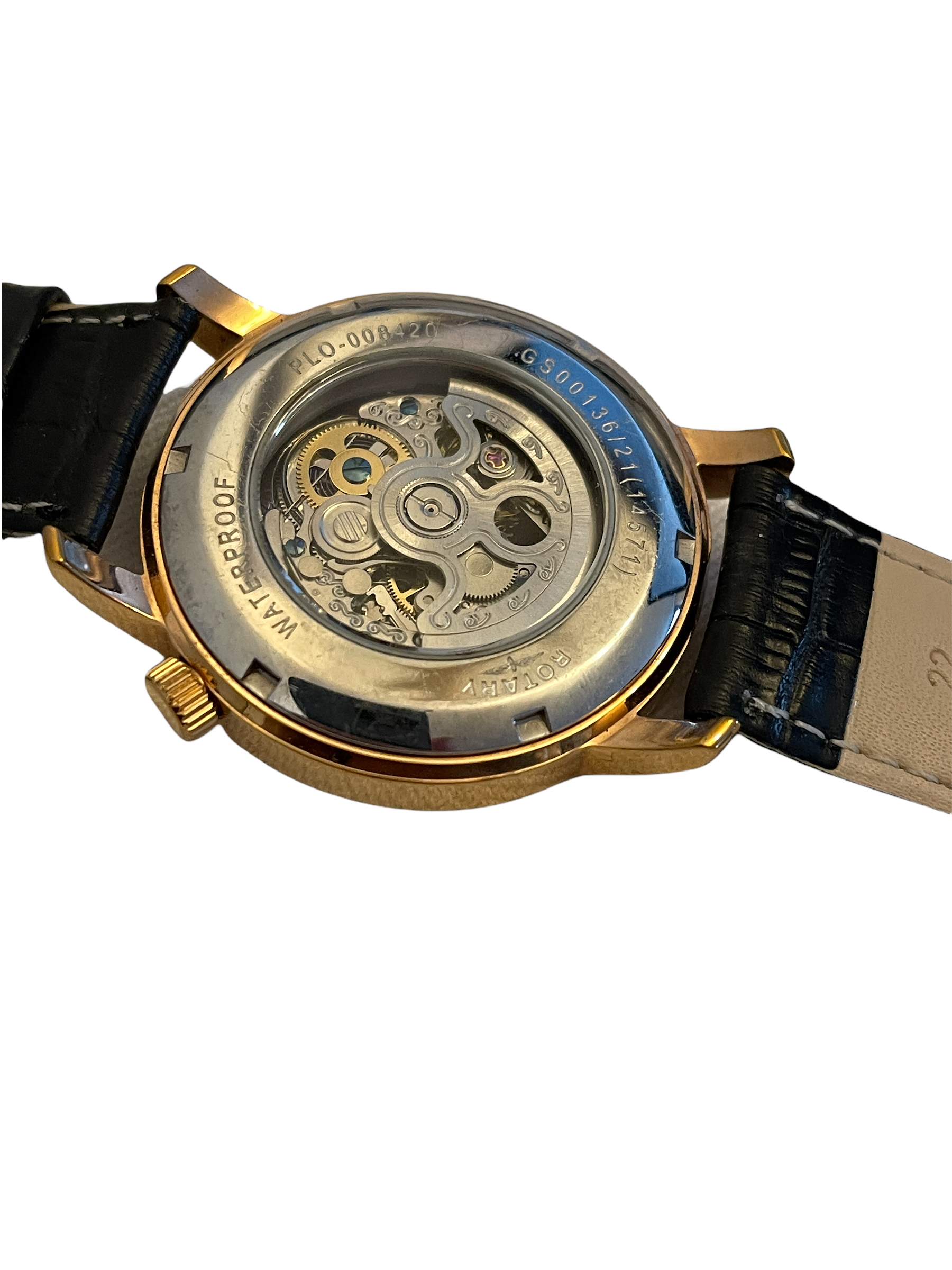 Rotary Automatic Skeleton Mens Watch RRP £420