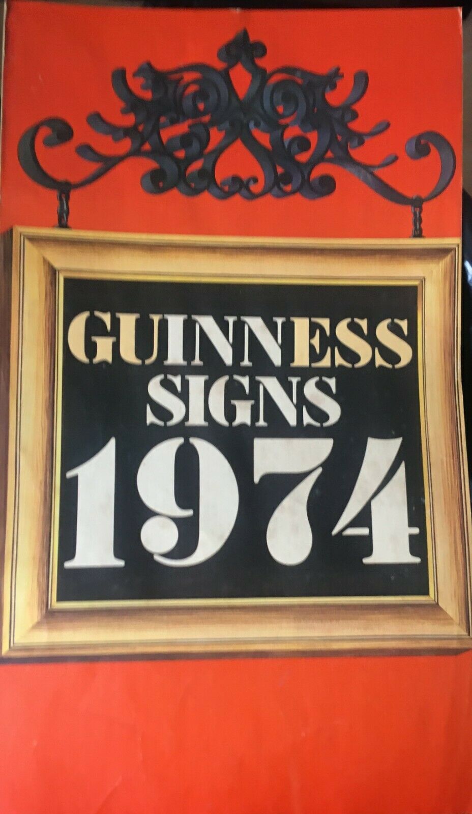 5 Vintage Single Original Pages Guinness Calendars 1971-1981- Set 1Collection Of 5 Vintage Single