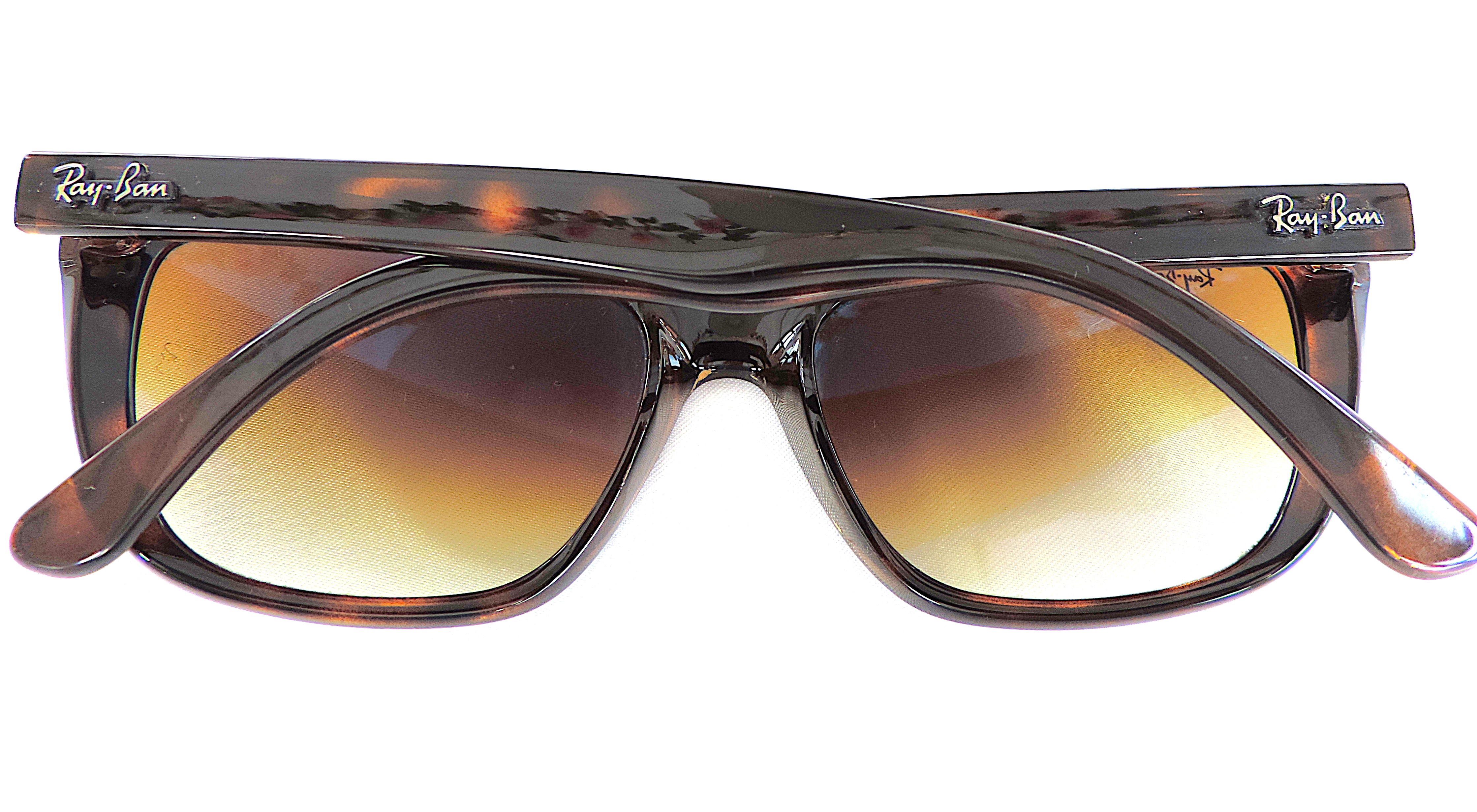 Ray-Ban Wayfarer Sunglasses 4154 710/51 2N Light Havana Frame