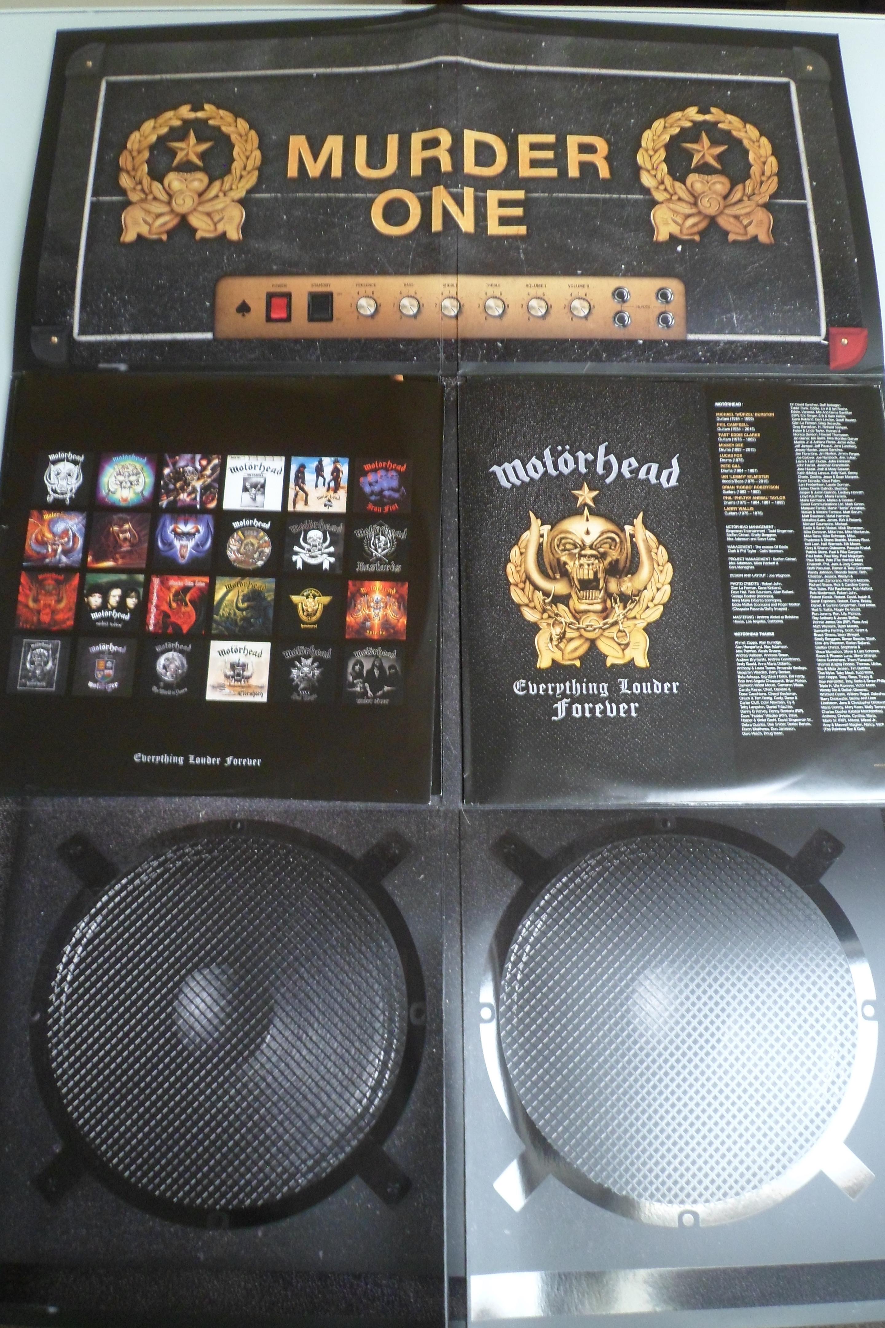 Motorhead - Everything louder forever delux 4 vinyl record set.