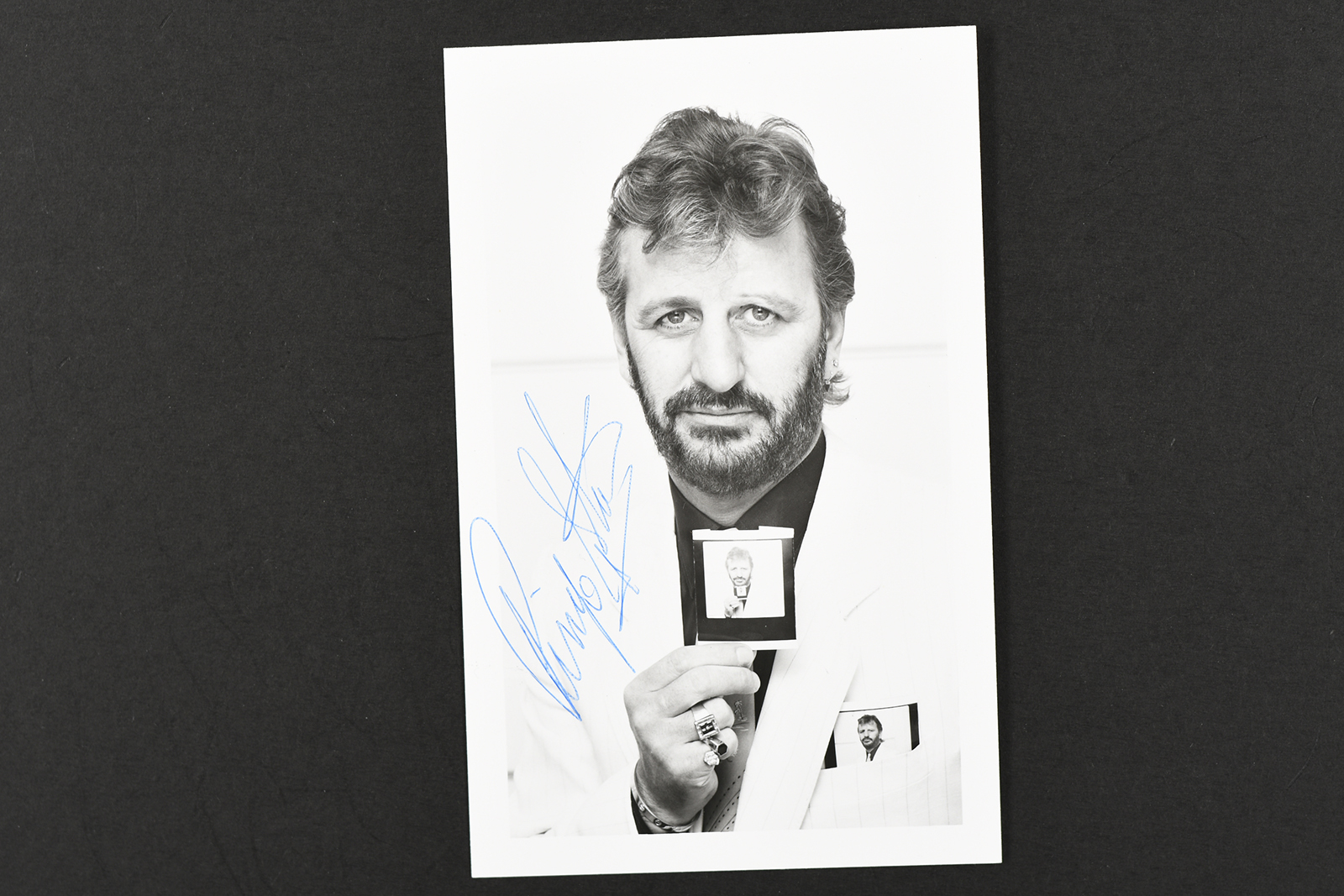 RINGO STARR Original signature