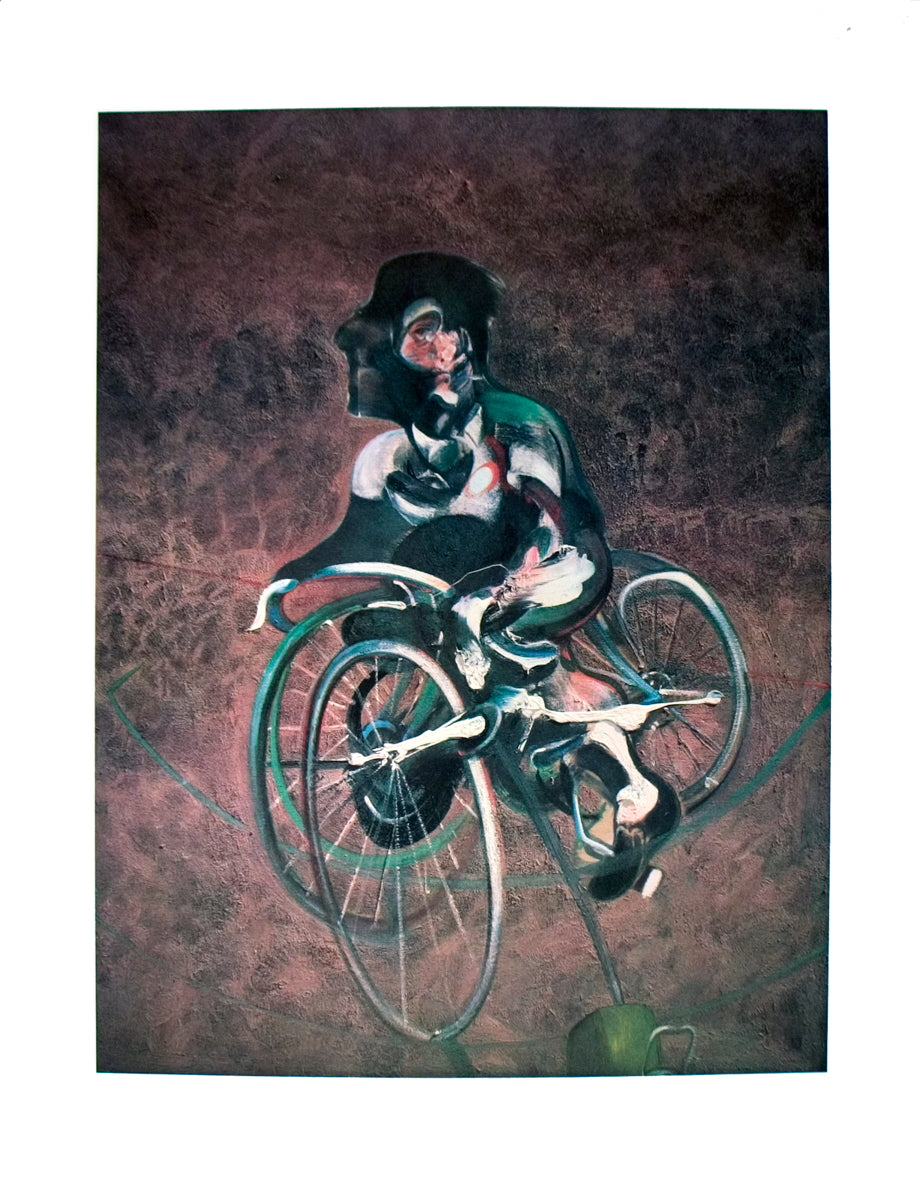 Francis Bacon 'Georges A Bicyclette' (1995).