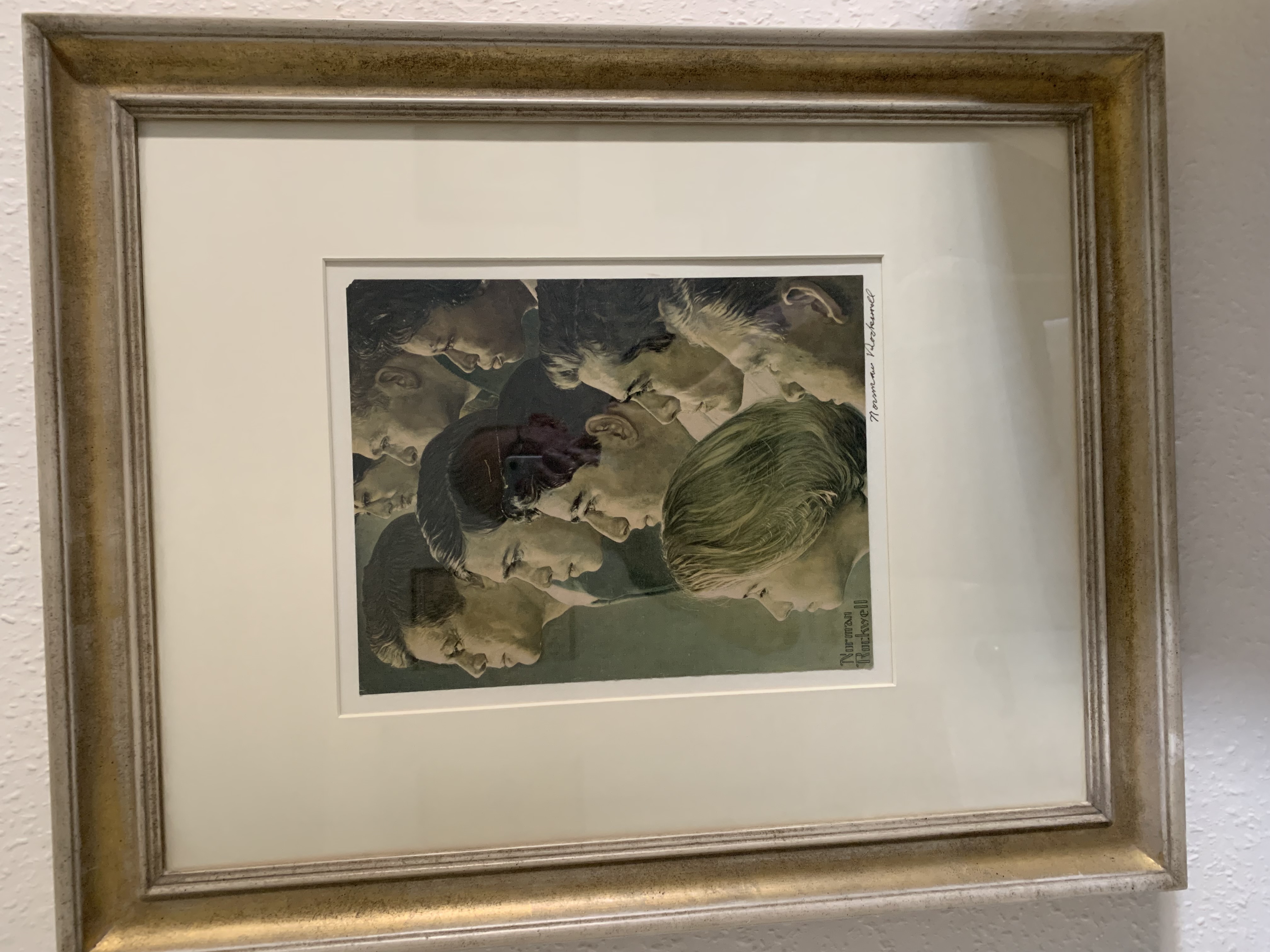 Norman Rockwell Hand-Signed Dedicated Anniversary of JFK’s Peace Corps