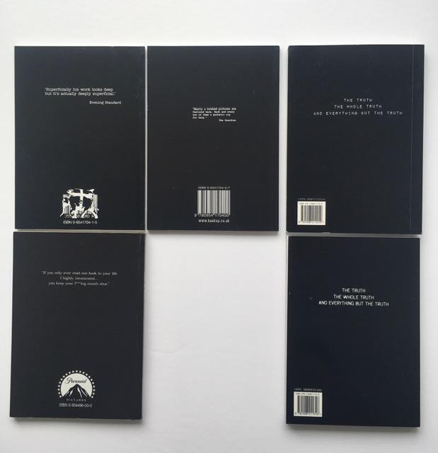 Banksy (b.1974-) 3 Self Published Books 1st Edition 2001- 04 & Banksy Myths & Legends Pt1 & Pt 2