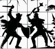 Gilbert & George (b 1943 & 42) ‘Deatho Knocko’ High-Quality Giclée Reproduction Custom Print, 2023