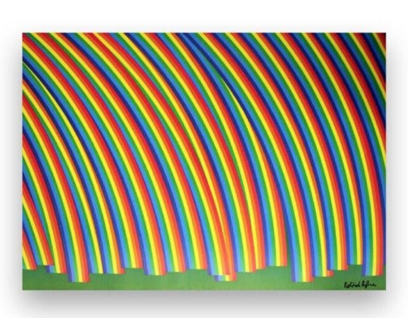 Patrick Hughes - Signed Limited Edition Created For The Big Issue