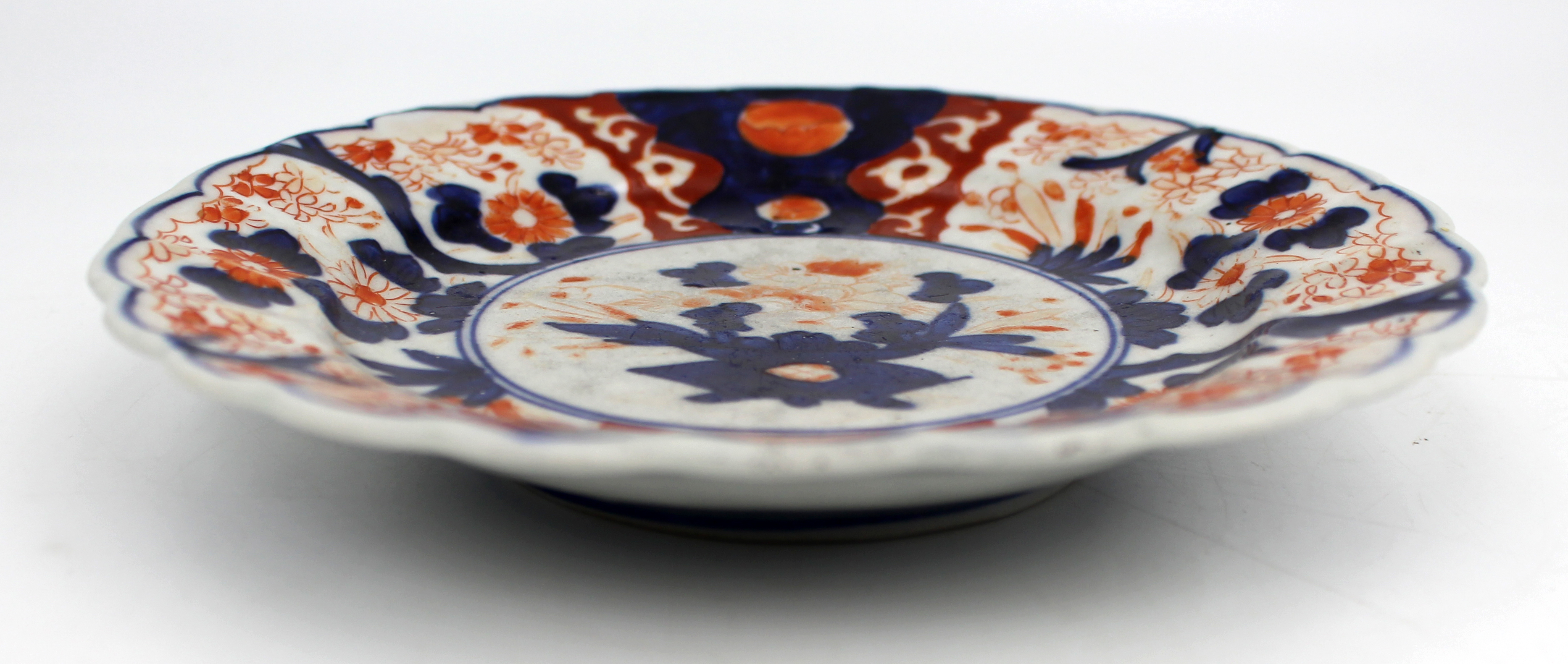 Antique Japanese Imari Porcelain Dish – 19th Century