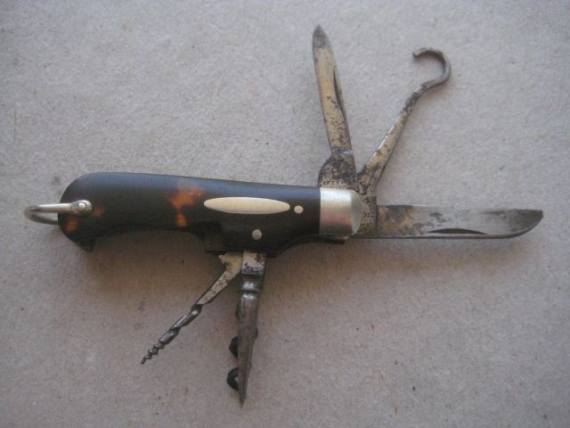 Antique Multibladed Penknife, c1900