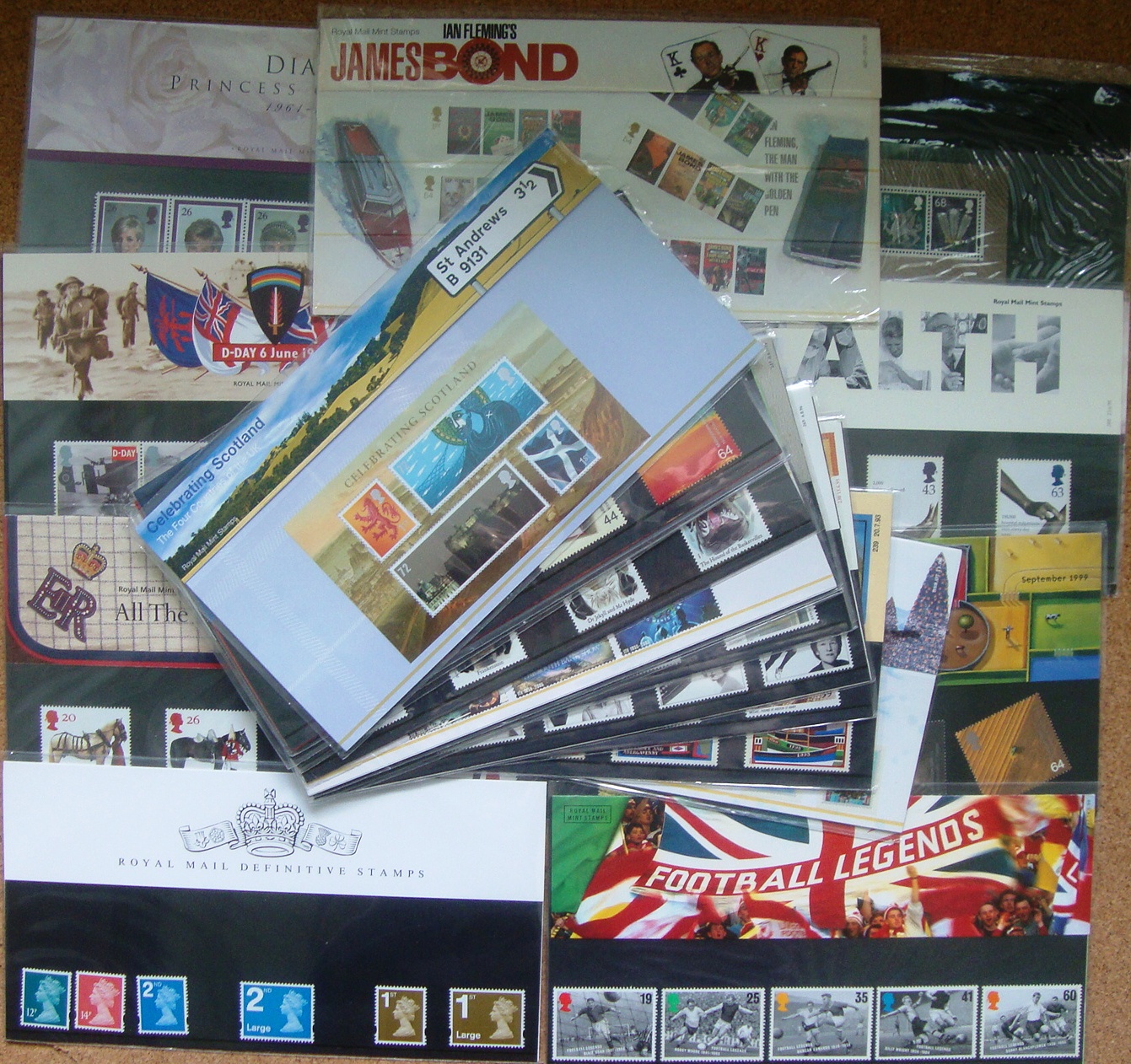 £45+ Face Value Current Postage Stamps