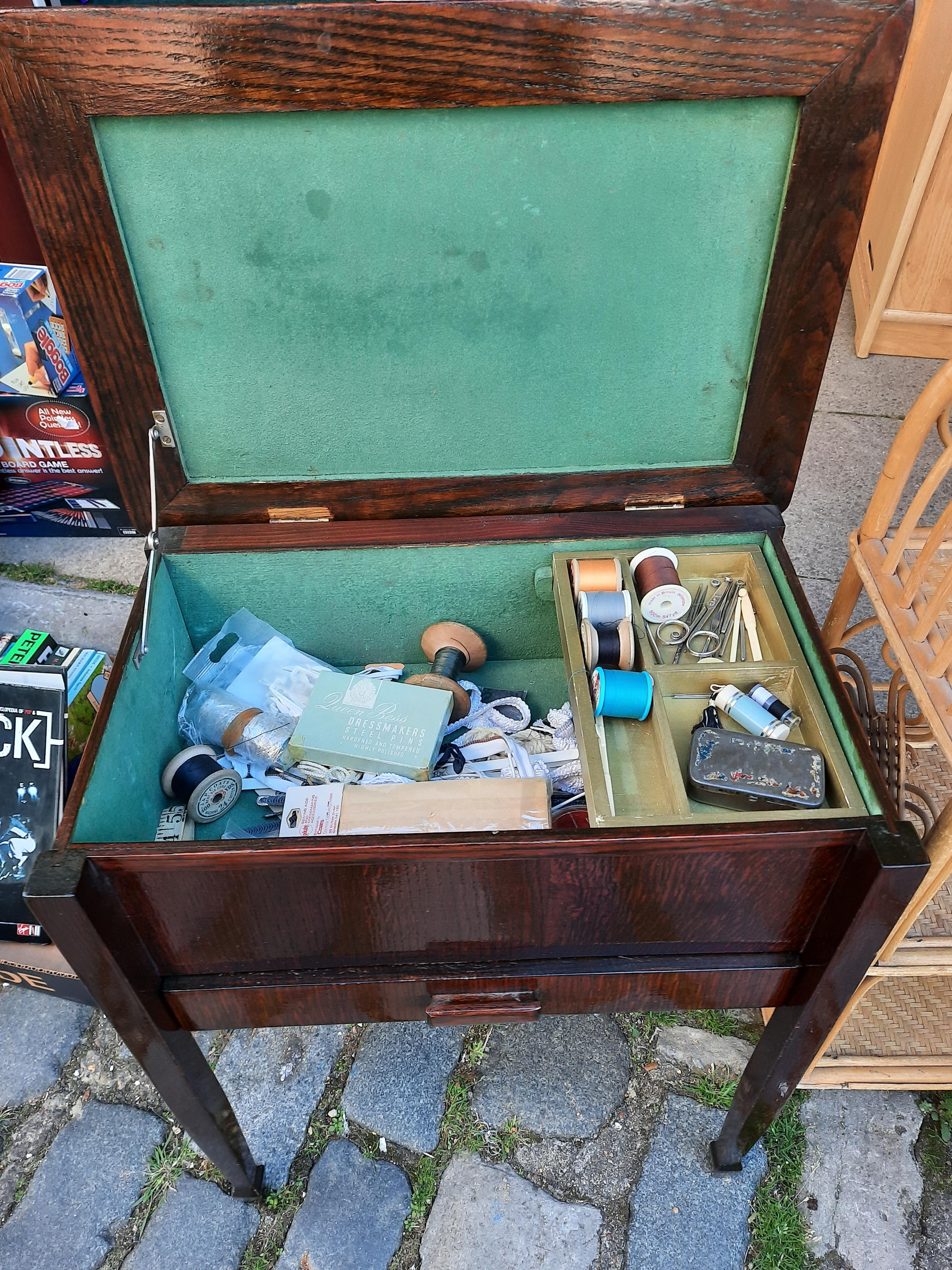 Vintage Sewing Box