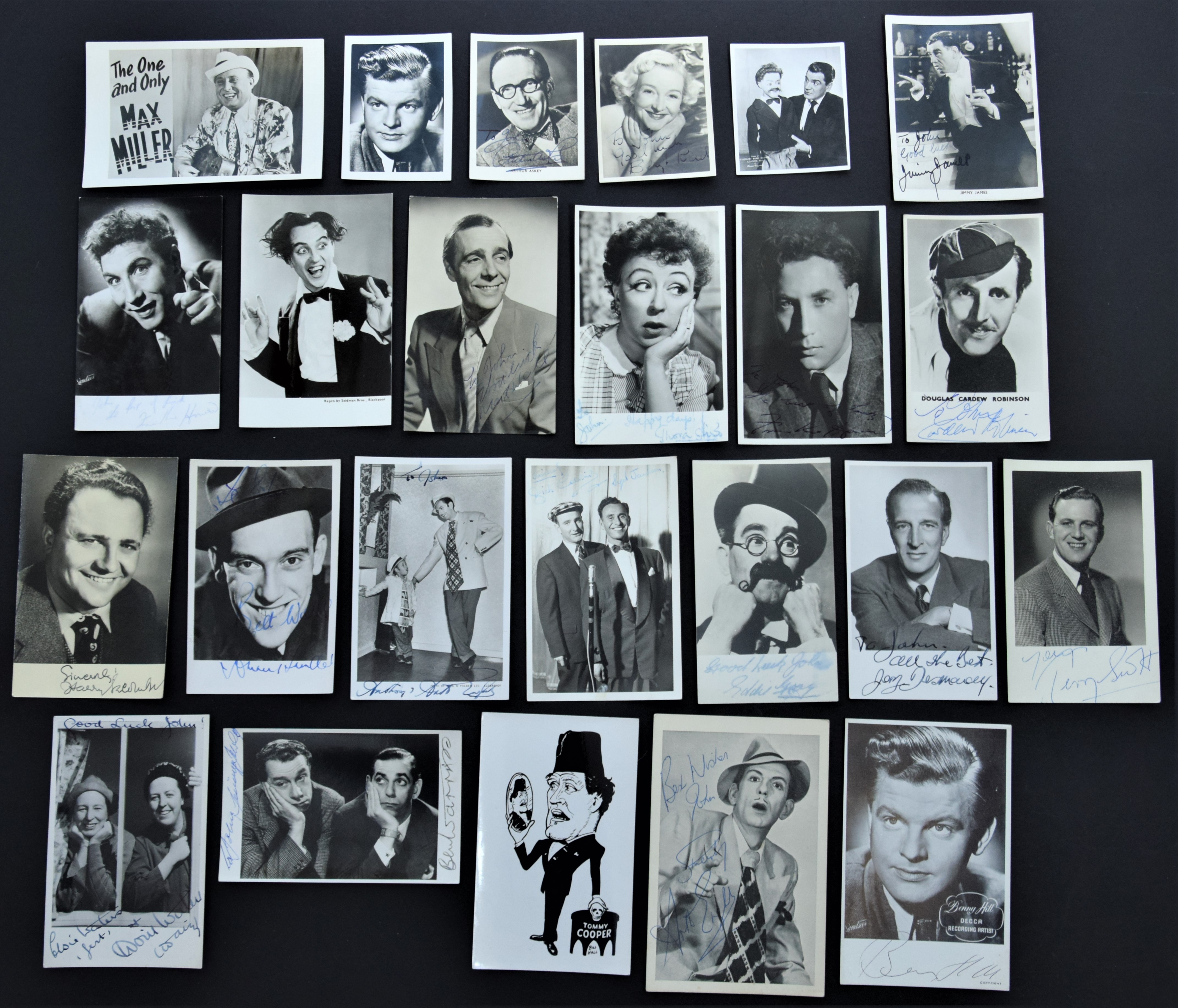 Vintage Comedy Original Signatures