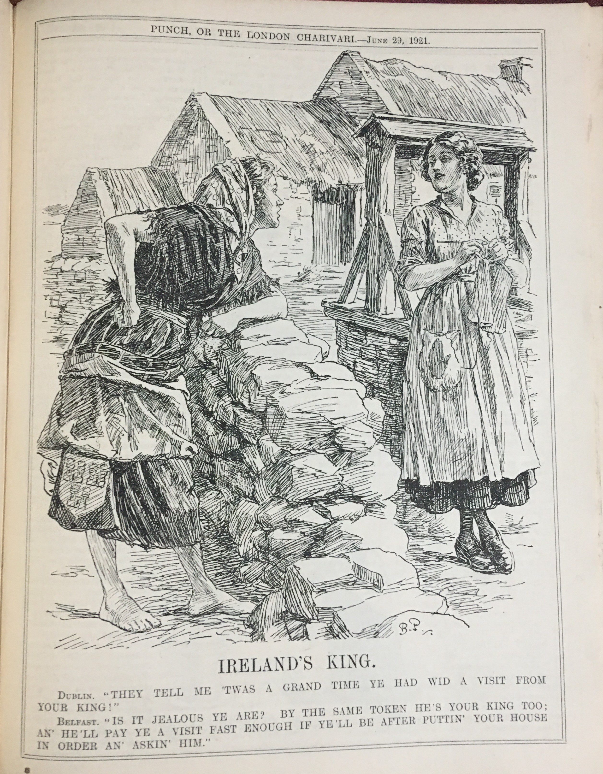 Antique Full Volume Book Irish War Of Independence 10 Rare Original Prints/Antiques Complete Bound