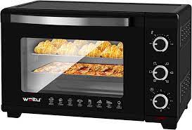 Waltu Mini Toaster Oven BF12sz-UK. Black. RRP £99. 30 liters, 1600 watts Toaster Oven | Pizza Oven