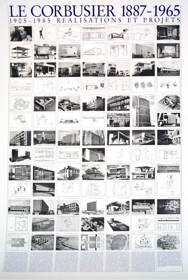 Le Corbusier 'Realisations Et Projects' 2017
