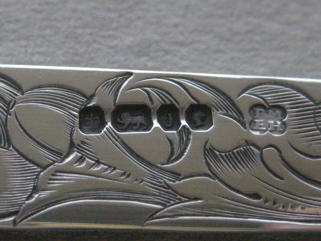 Victorian Mother of Pearl Hafted Silver Bladed Folding Fruit Knife, Sheffield 1876