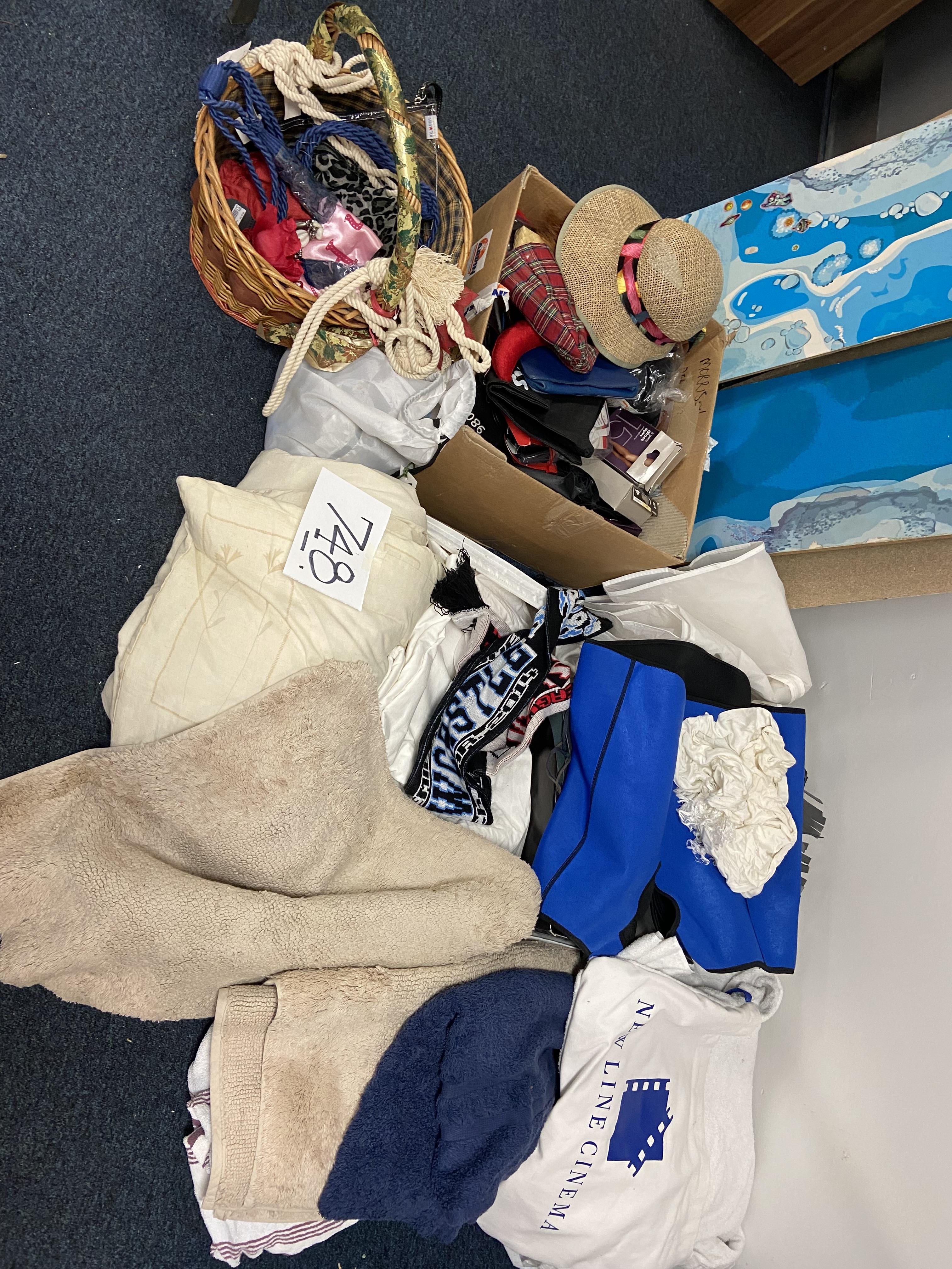 Sewing items and material