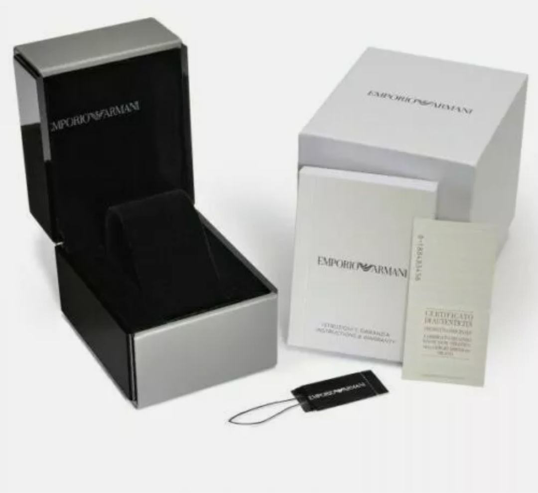 Emporio Armani AR1400 Men's Ceramica Quartz Chronograph Watch