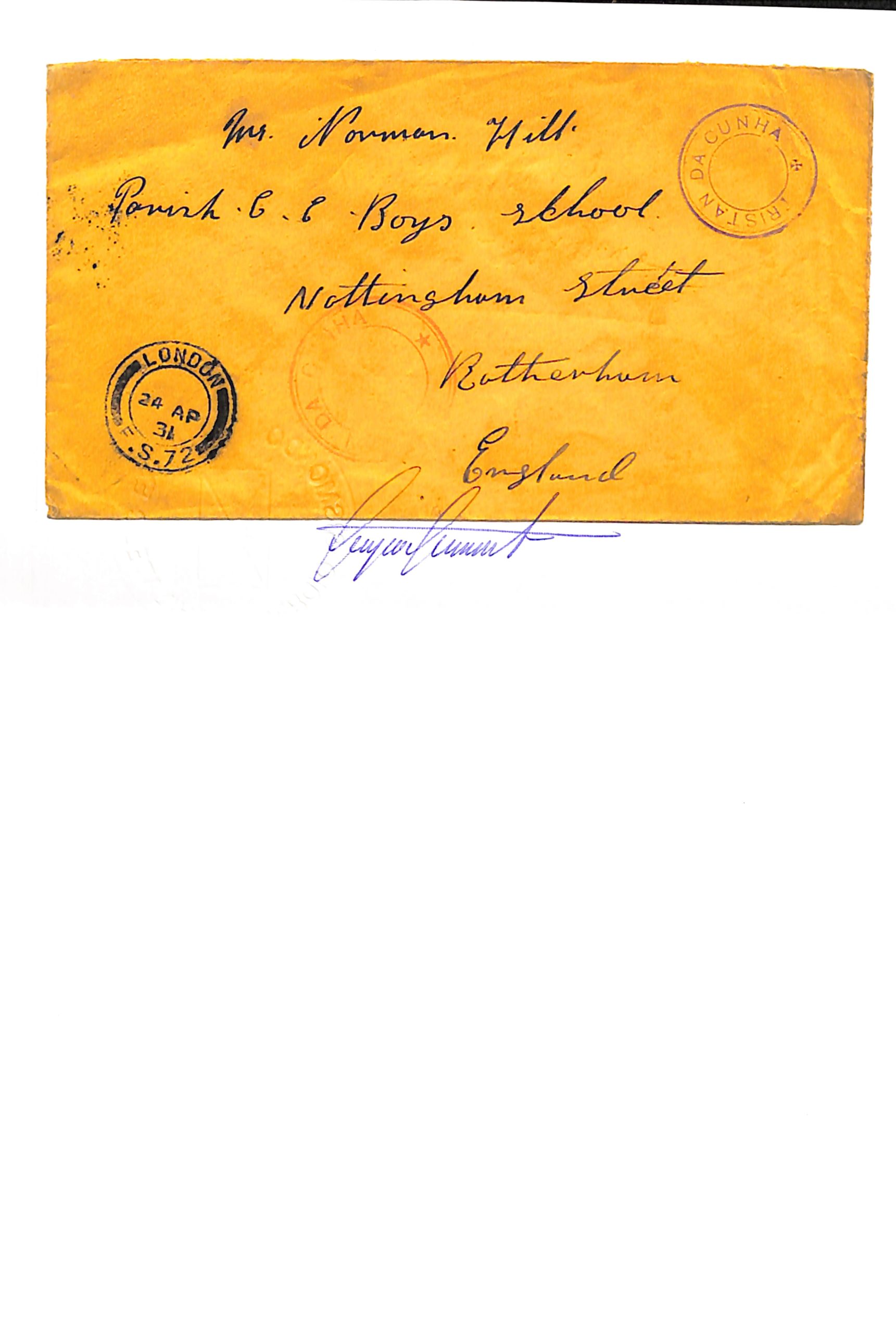 Tristan Da Cunha 1931