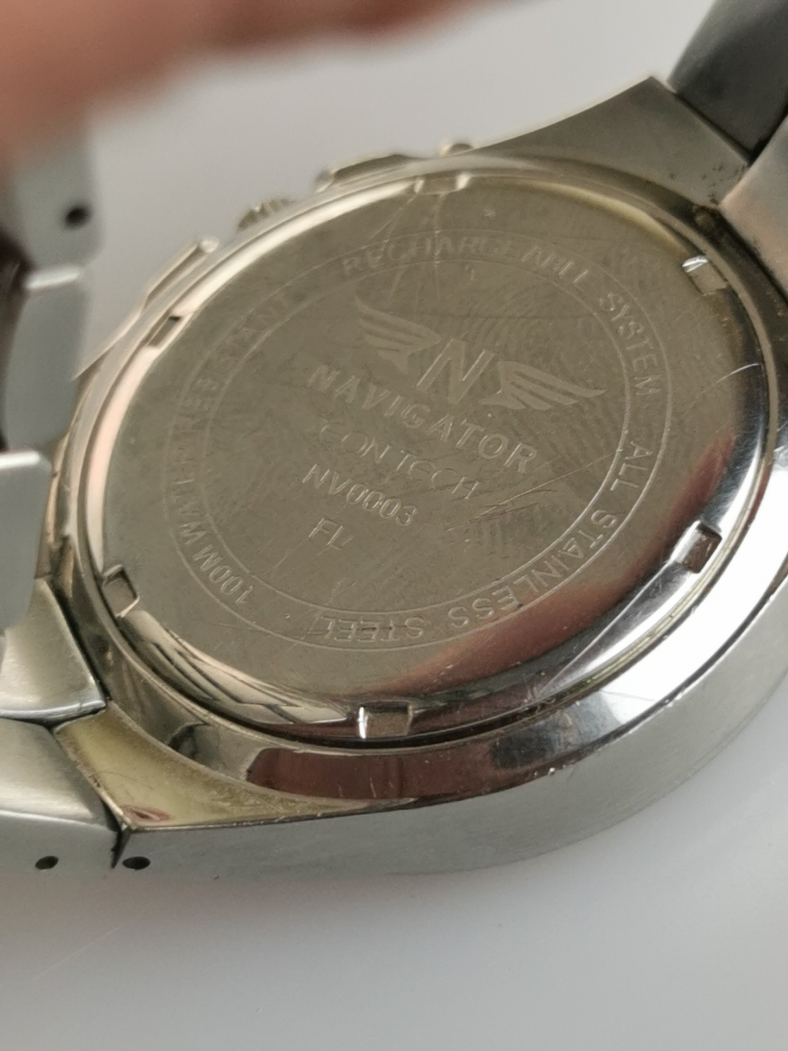 Vintage Navigator LED Light-Up Watch | Contech NV0003 |