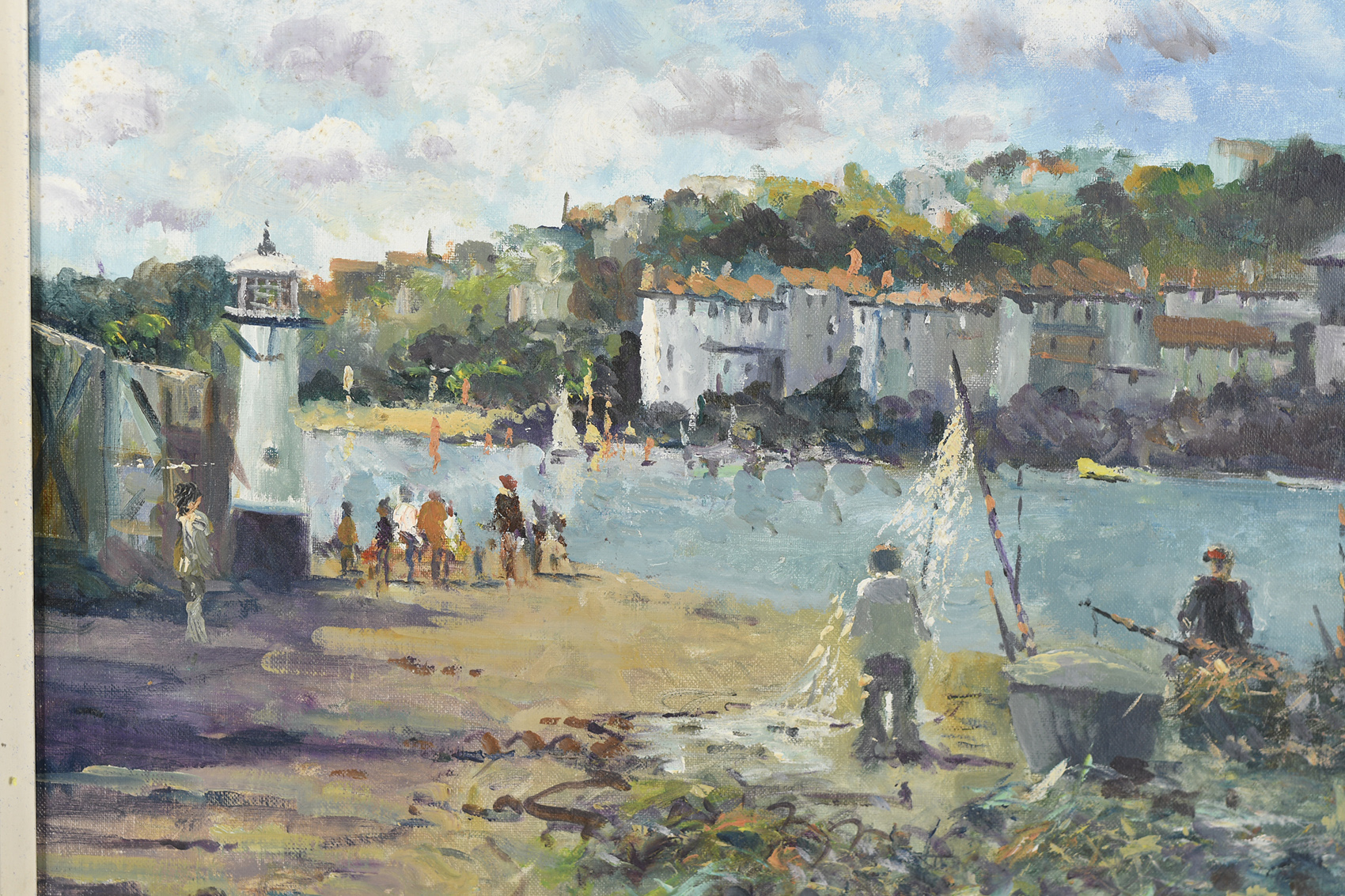 John Ambrose Original Oil On Canvas