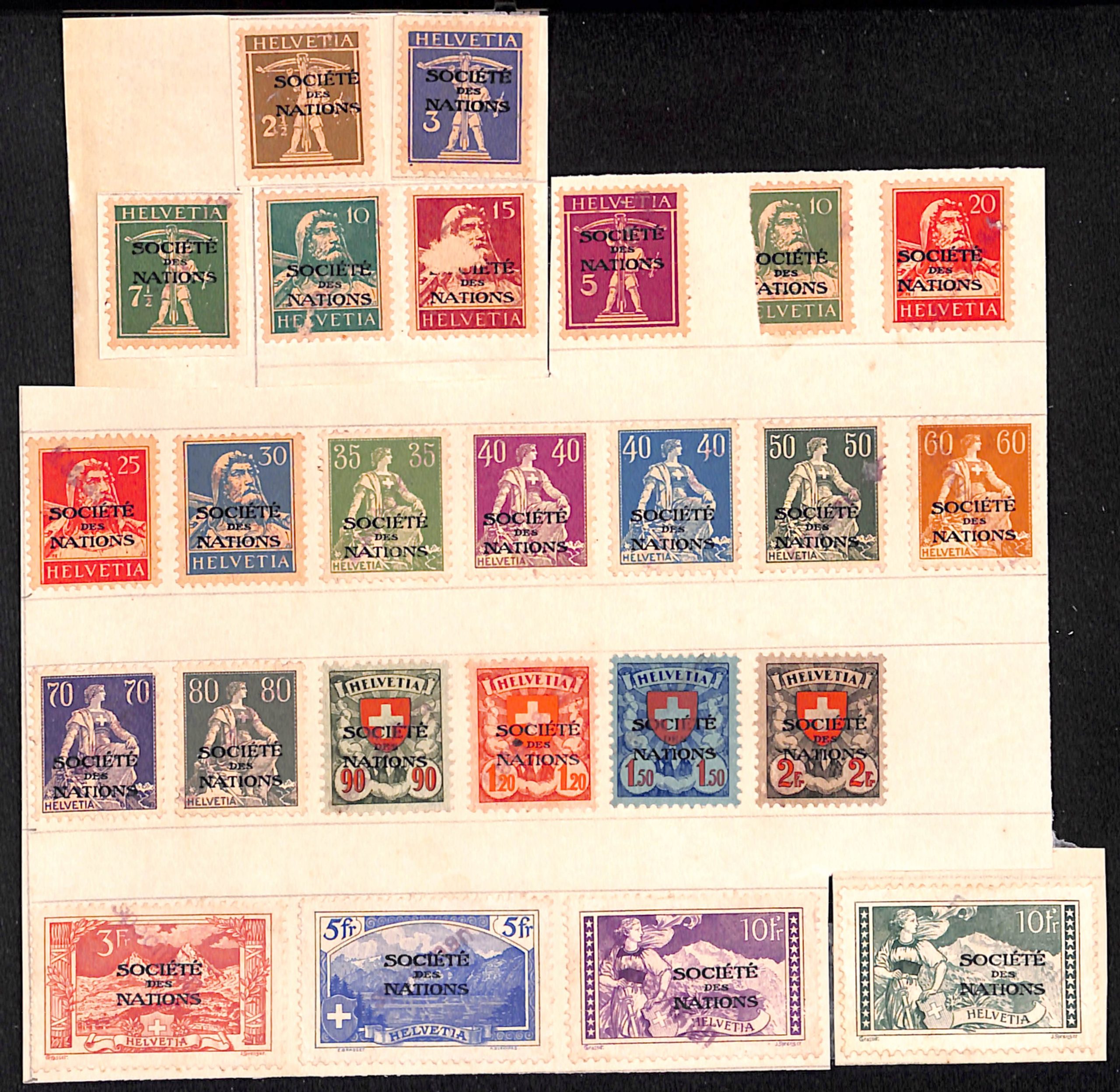 Switzerland - League of Nations 1922-30